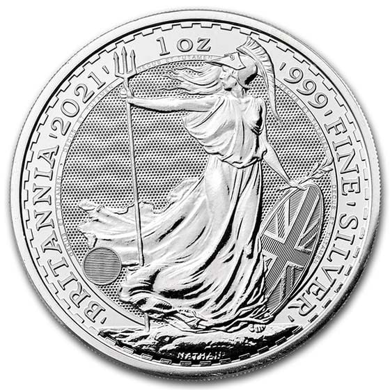 2021 Great Britain 1 oz Silver: 2021 Great Britain 1 oz Silver Britannia BU SKU no: RBJ219226 Year: 2021 Grade: Brilliant Unc Grade Service: None Denomination: 2 Pounds Mint Mark: Not Shown Metal Content: 1 troy oz