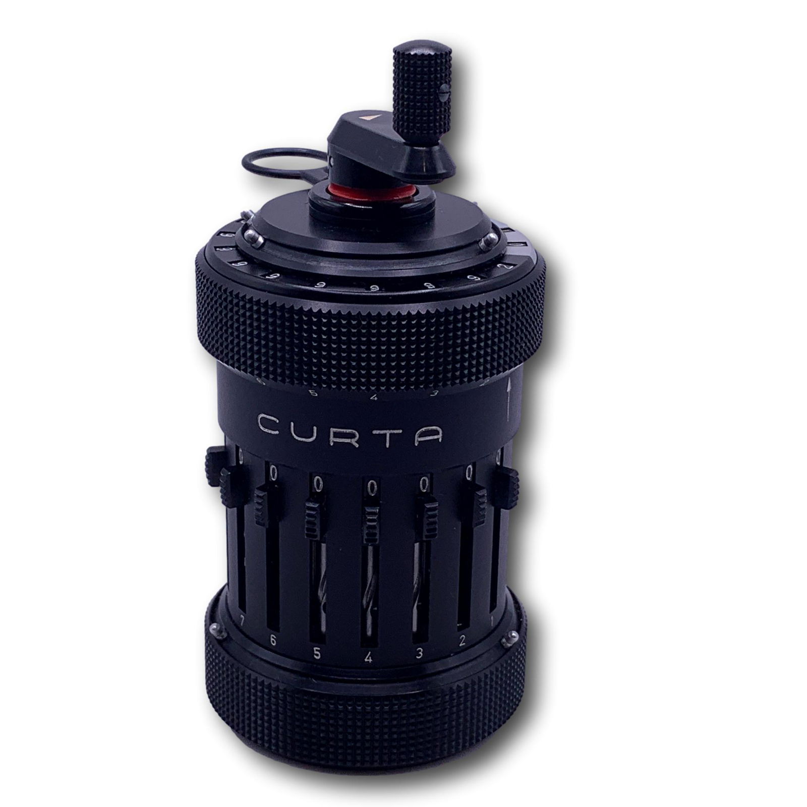 Curta Type 1 Mechanical Calculator Serial Number 54416 (1 of 6)