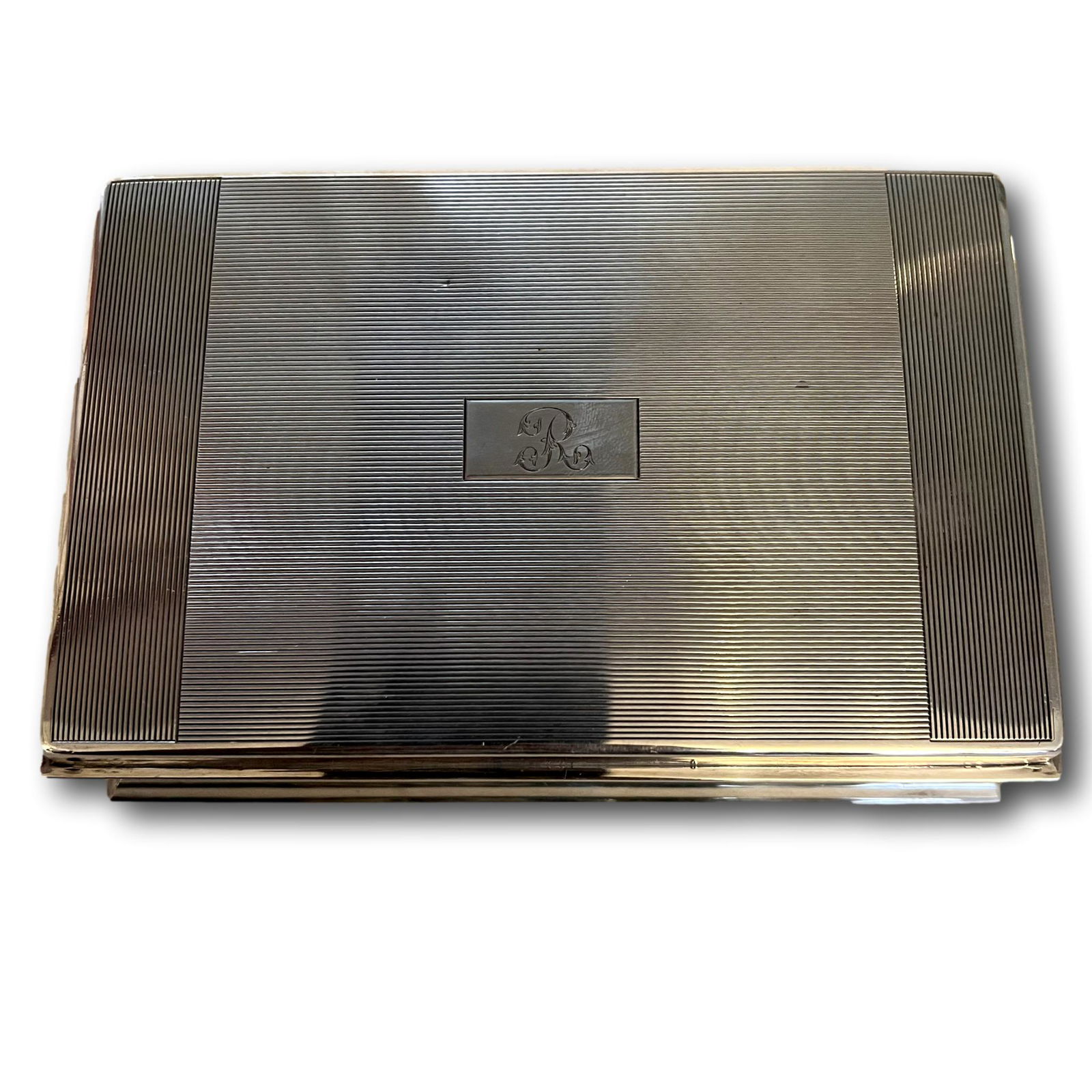 Vintage Sterling Silver Wooden Lined Box (1 of 10)