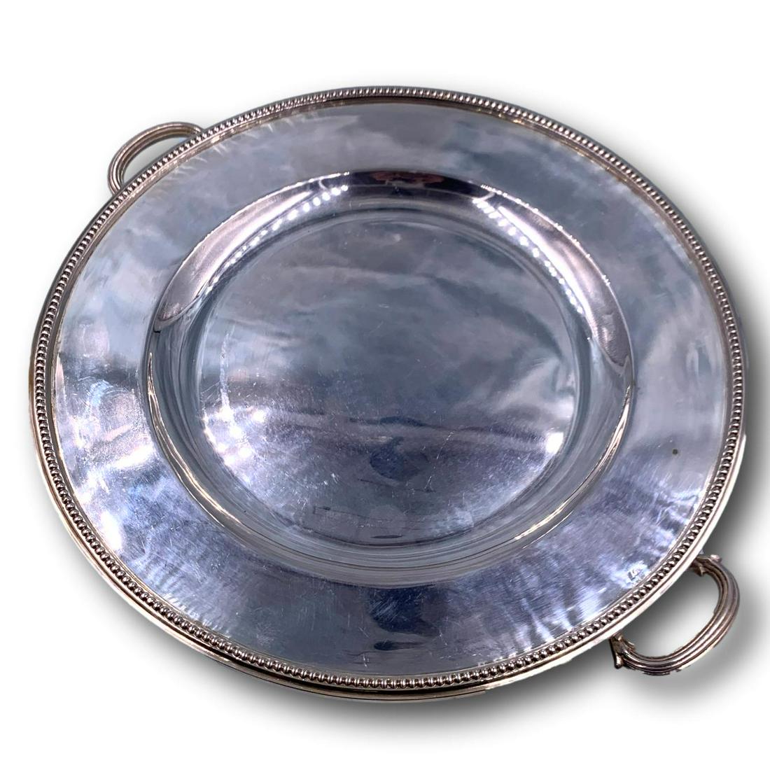 Antique Silverplate Warming Plate (1 of 9)