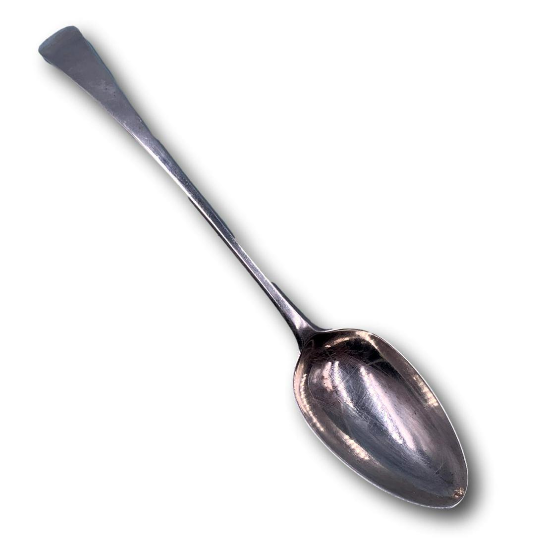 George III Thomas Oliphant English Sterling Silver Serving Spoon (1 of 5)