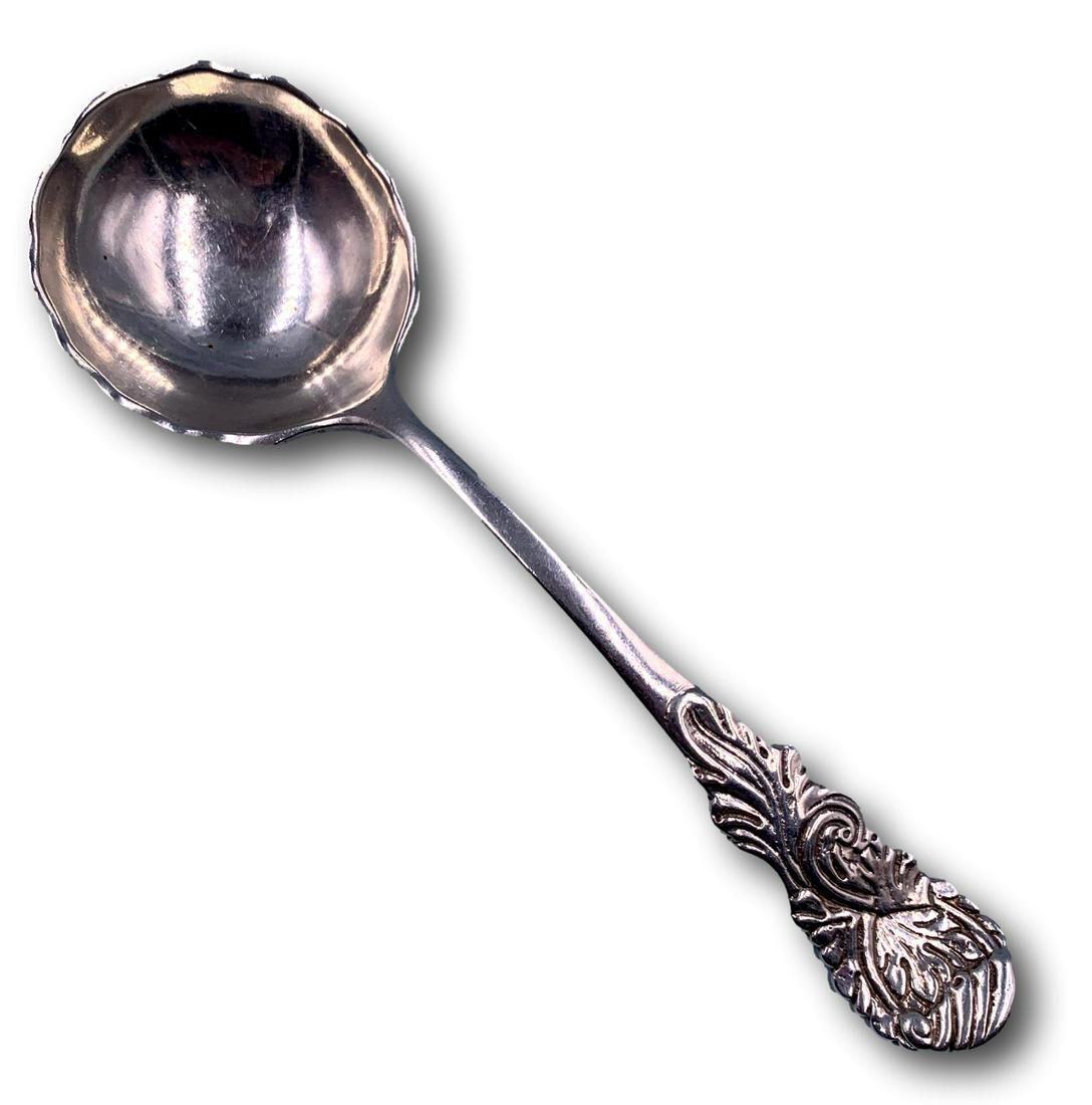 George IV Scalloped Sterling Silver Spoon (1 of 7)