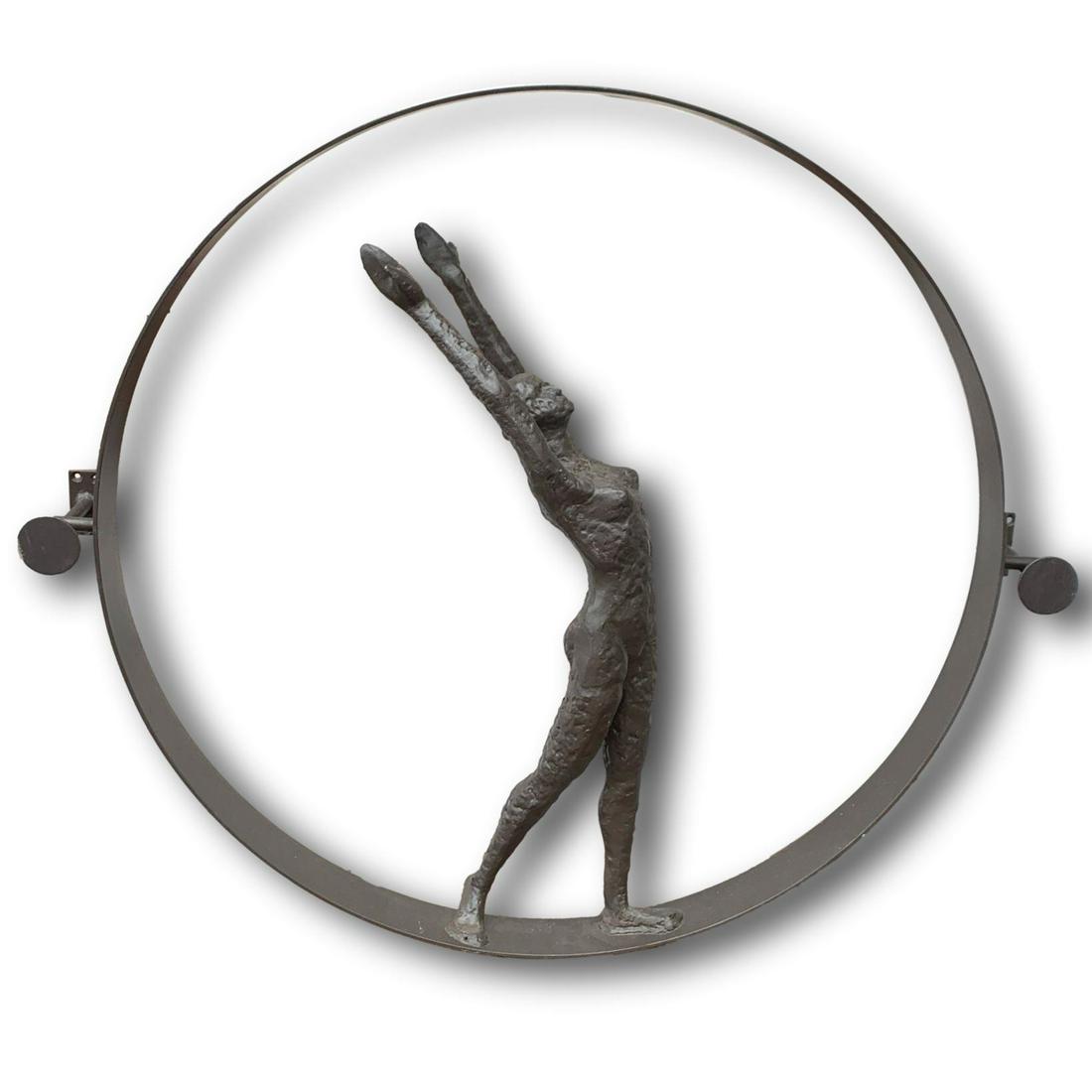 Bronze Circle Dancer Wall Mounted Sculpture (1 of 5)