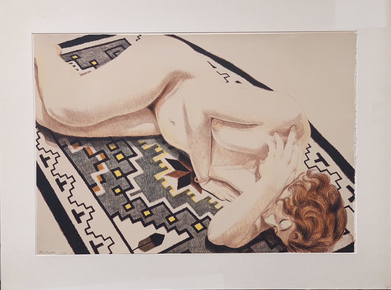 Philip Pearlstein Model Grey Rug (1 of 8)