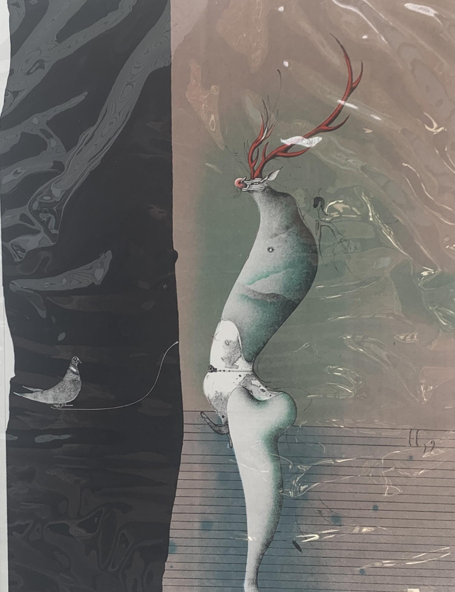 Paul Wunderlich "The Song of Songs Which is Solomon's II:9" Color Lithograph (1 of 4)