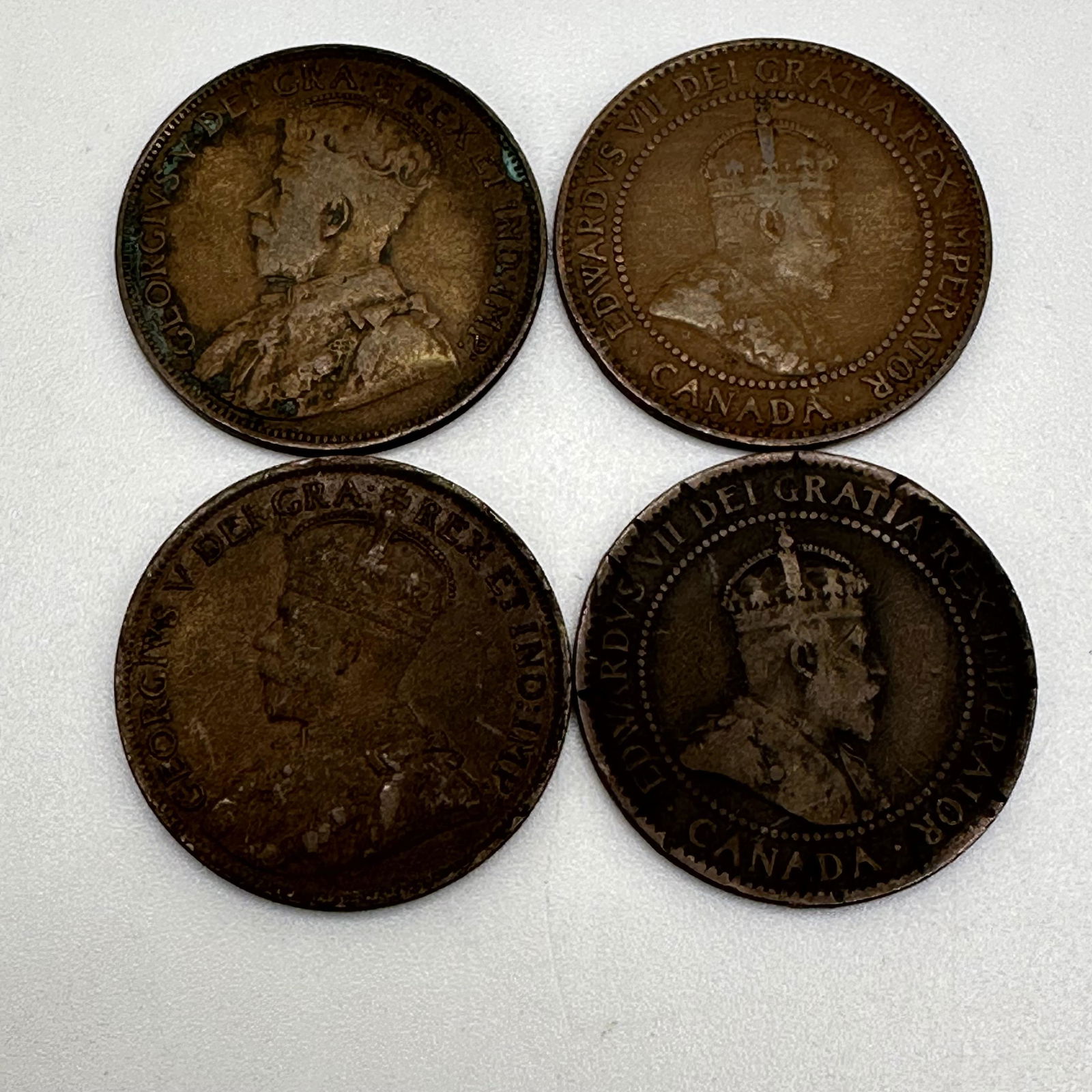 Assorted Early 1900's Canadian Coins (1 of 5)