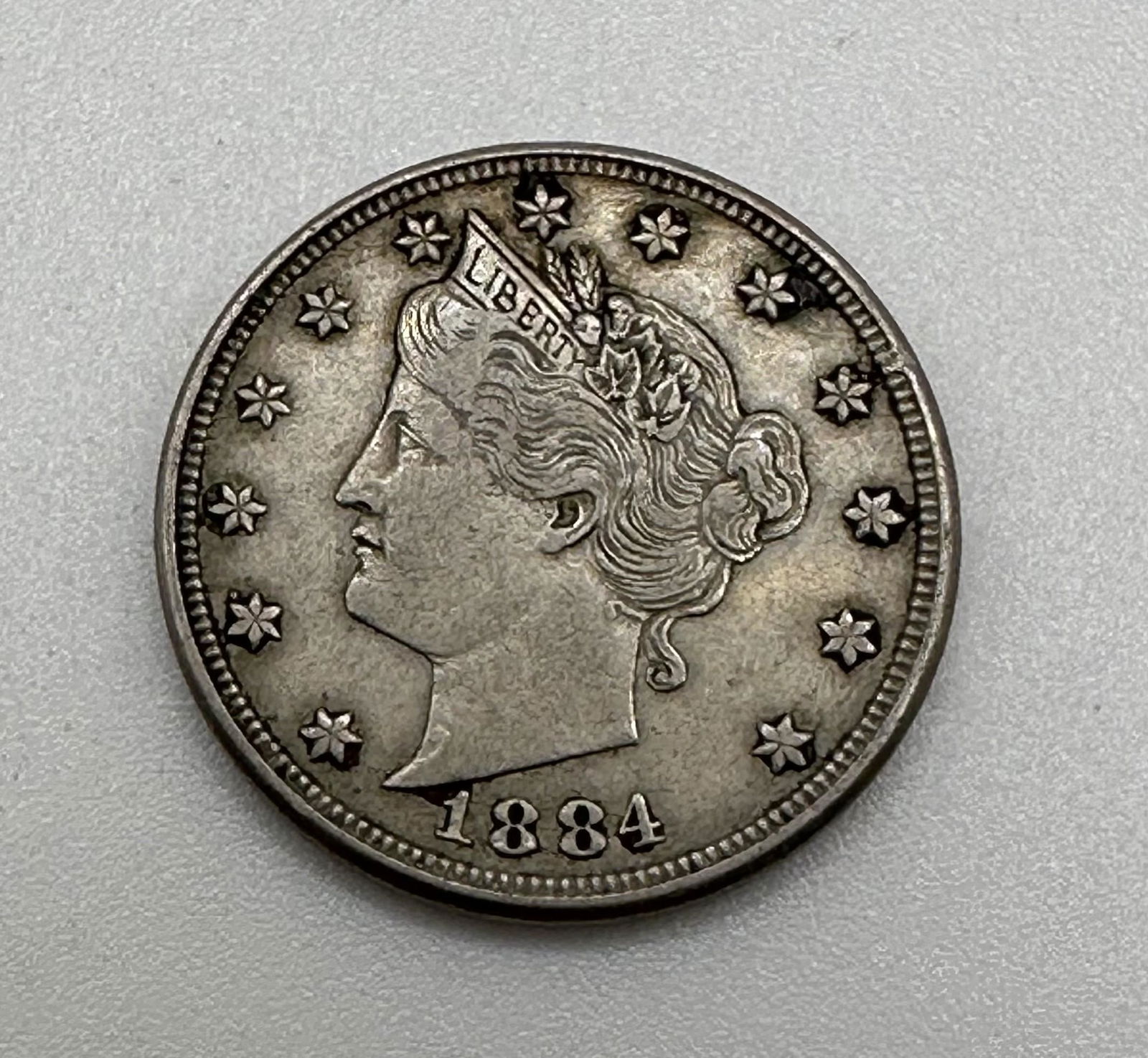 1884 Liberty Head Five Cents (1 of 3)