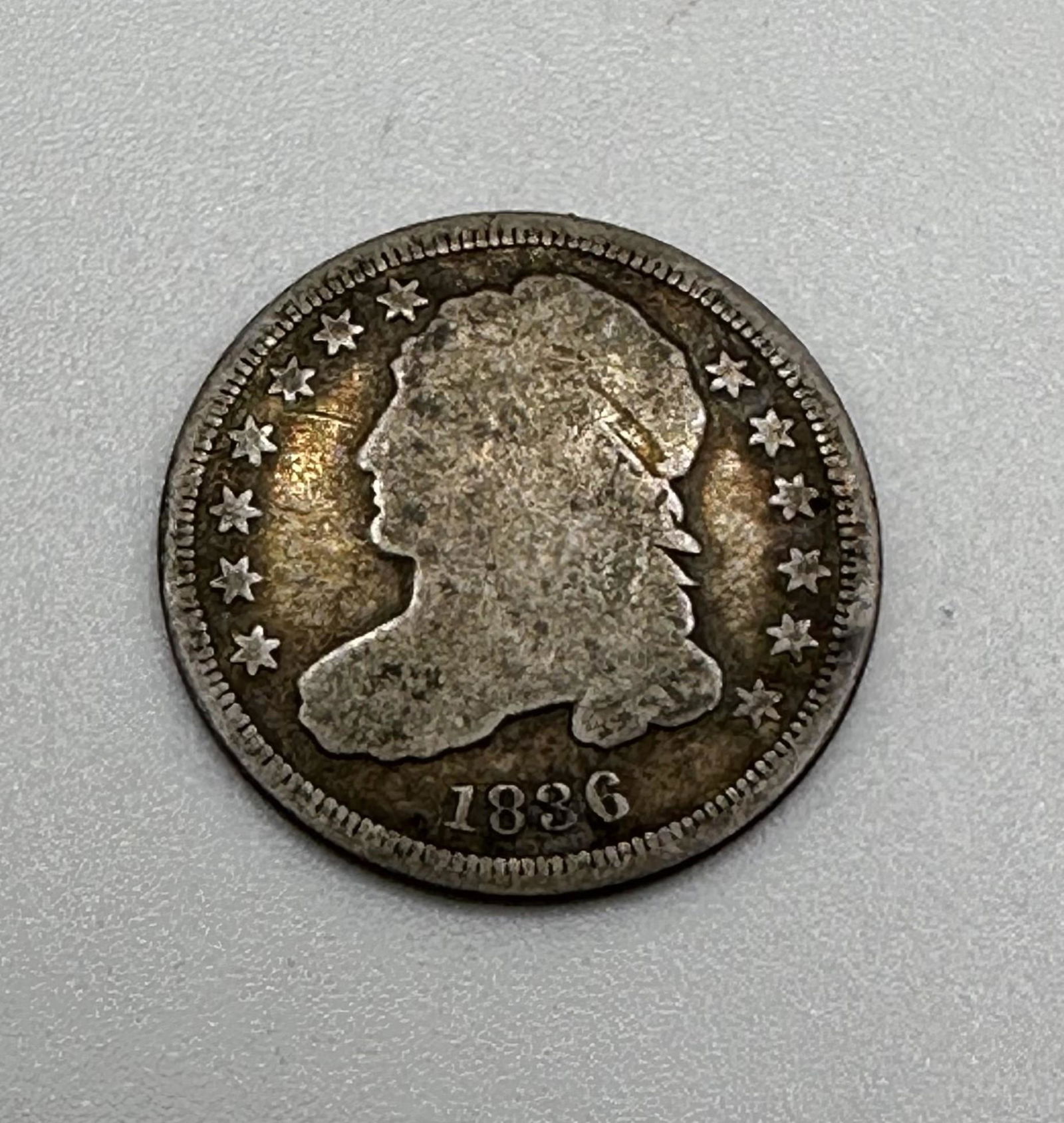1836 Capped Bust Dime (1 of 2)