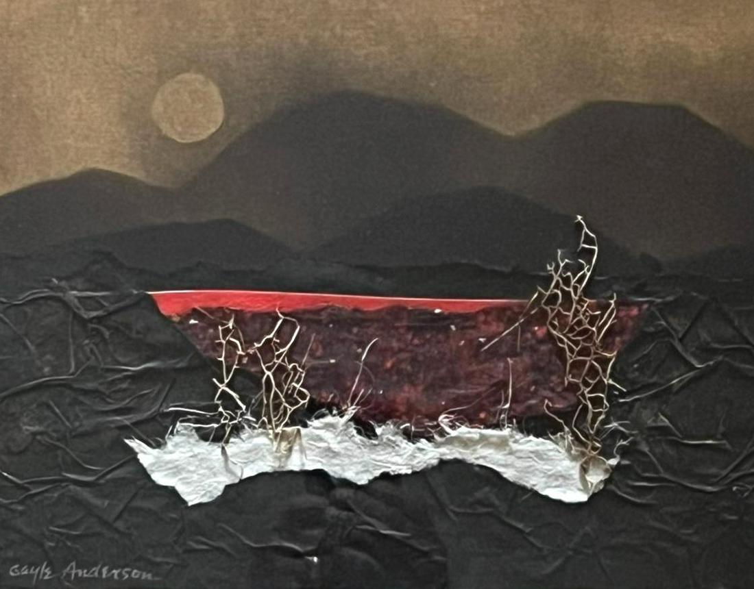 Gayle Anderson Original Signed Mixed Media Hawaii (1 of 9)