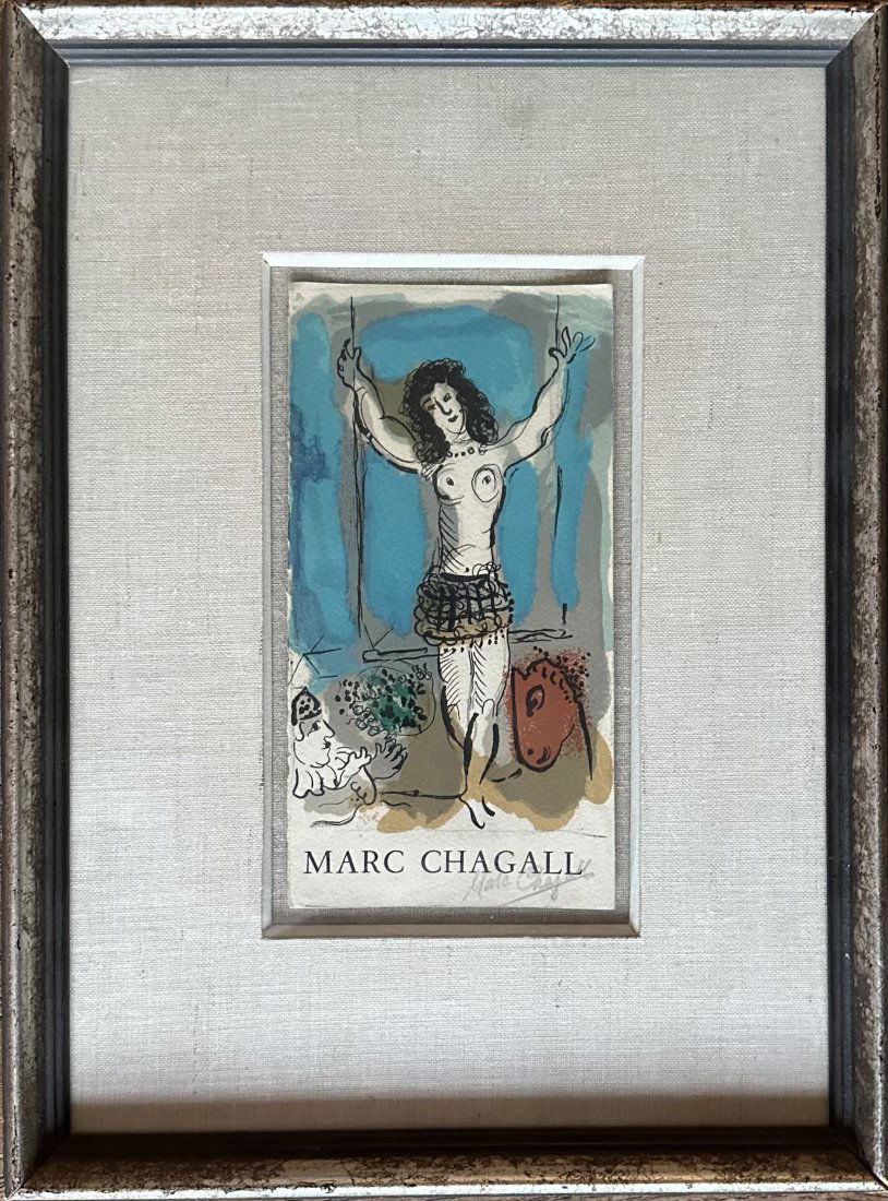 Chagall Lithograph with Original Signature (1 of 9)