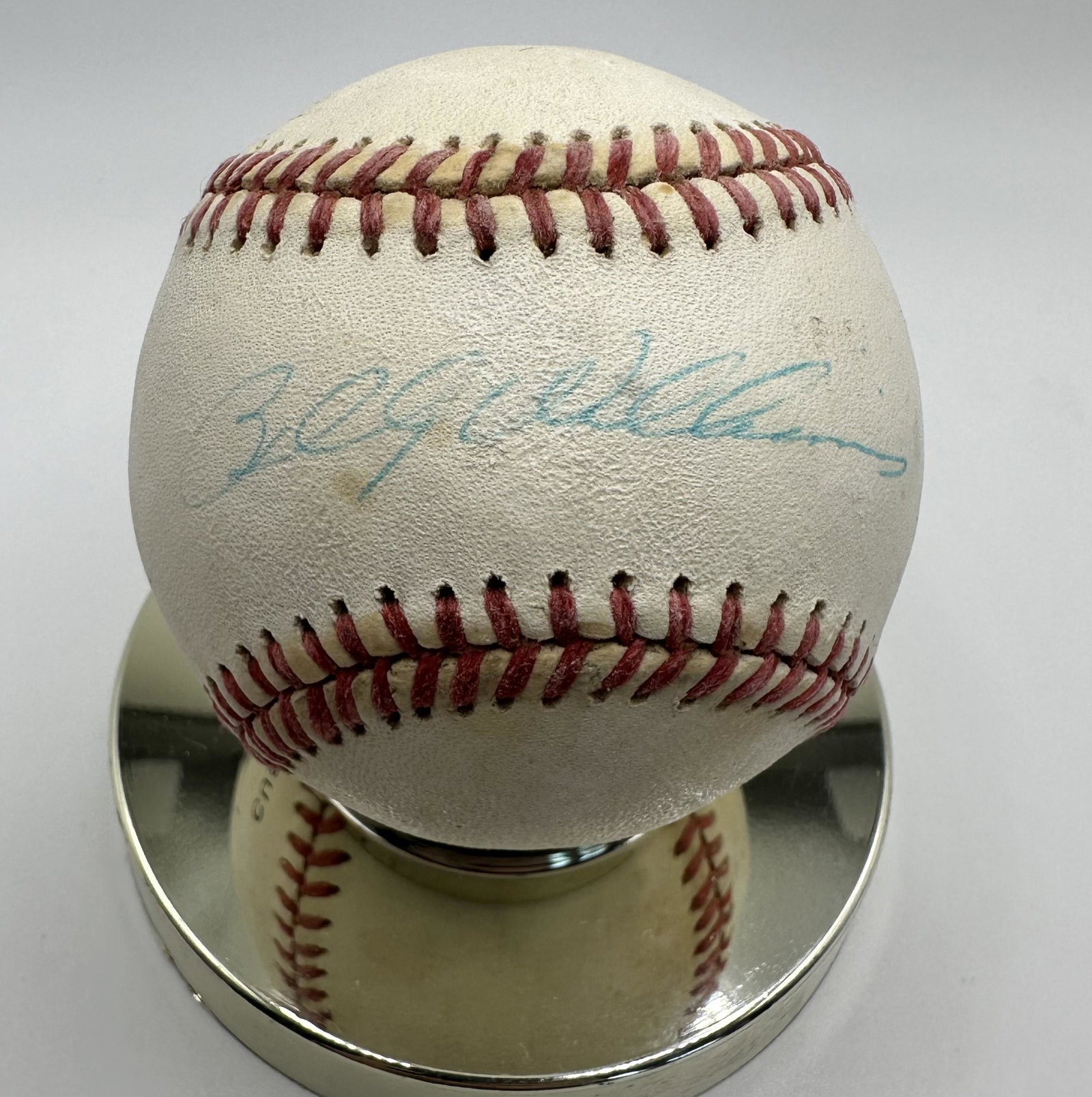 Billy Williams Autographed Baseball (1 of 5)