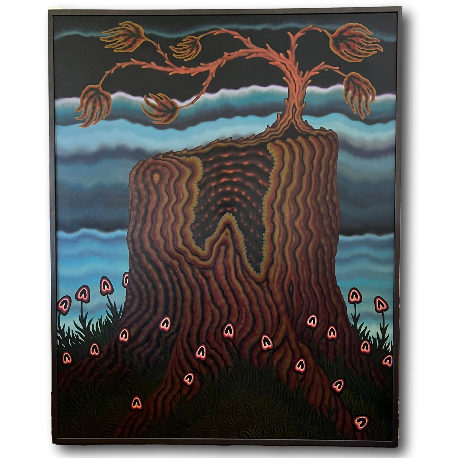 Michael Noland Large Scale "The Pale Echo" 1992 Large Scale Oil on Canvas (1 of 16)