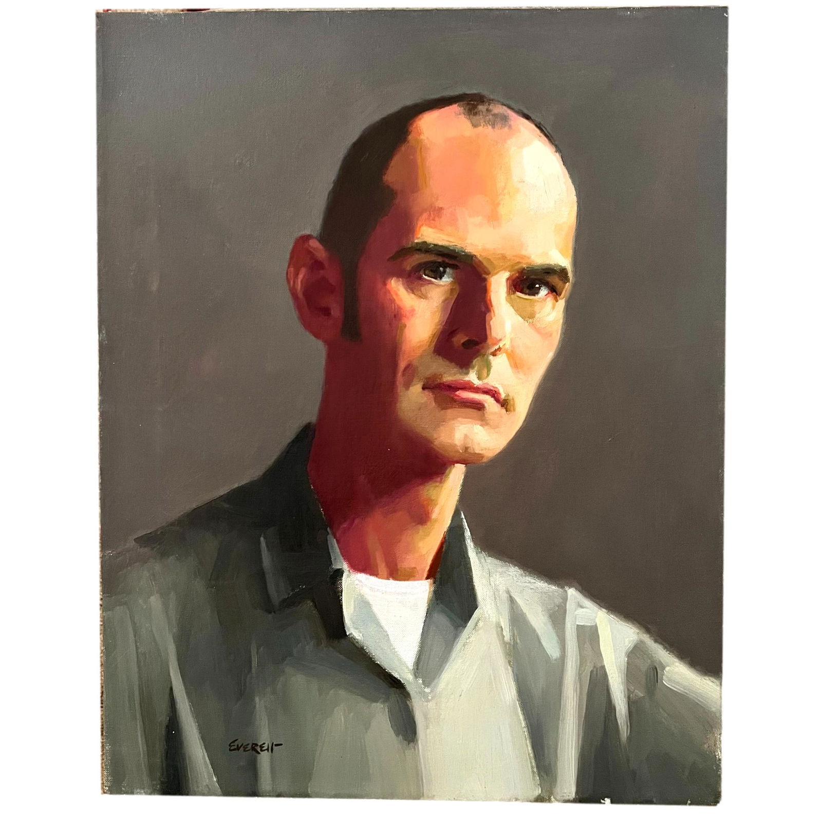 Len Gridley Everett (American 1925-1984) Oil on Canvas (1 of 9)