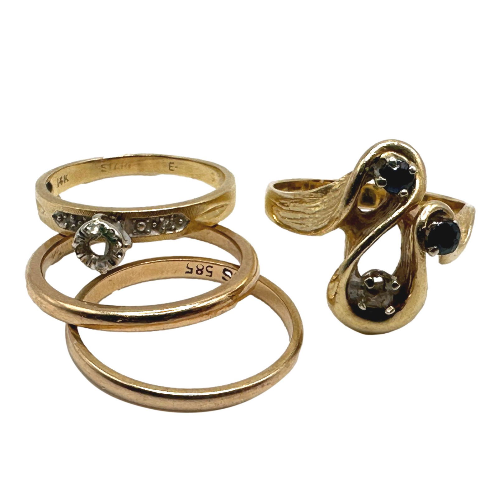14K Gold Rings for Scrap or Repair (1 of 5)