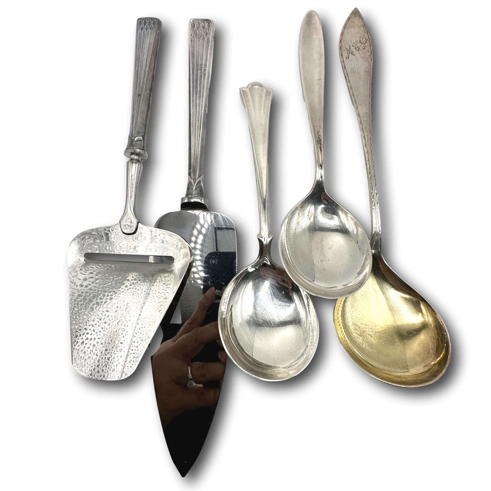 Norwegian Silver Serving Piece Collection (1 of 8)