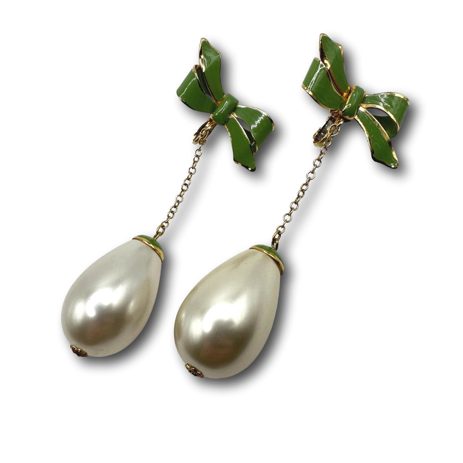 Large Vendome Vintage Statement Earrings (1 of 3)