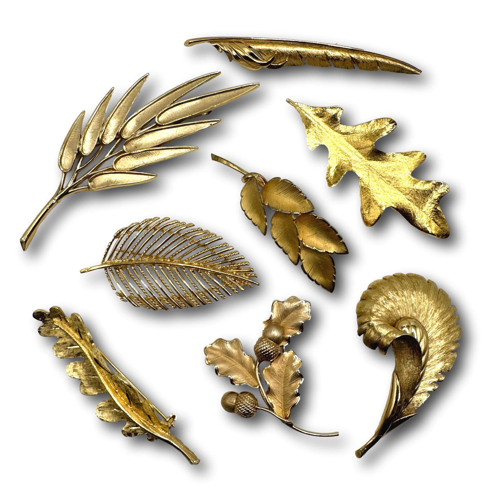 Monet Napier Trifari and Gold Filled Brooch Collection: Not all pieces are marked. See photos for marked jewelry. PICKUP AND SHIPPING Local pickup is available in Glenview, IL by appointment. The address will be provided on your invoice at checkout. In-Hou