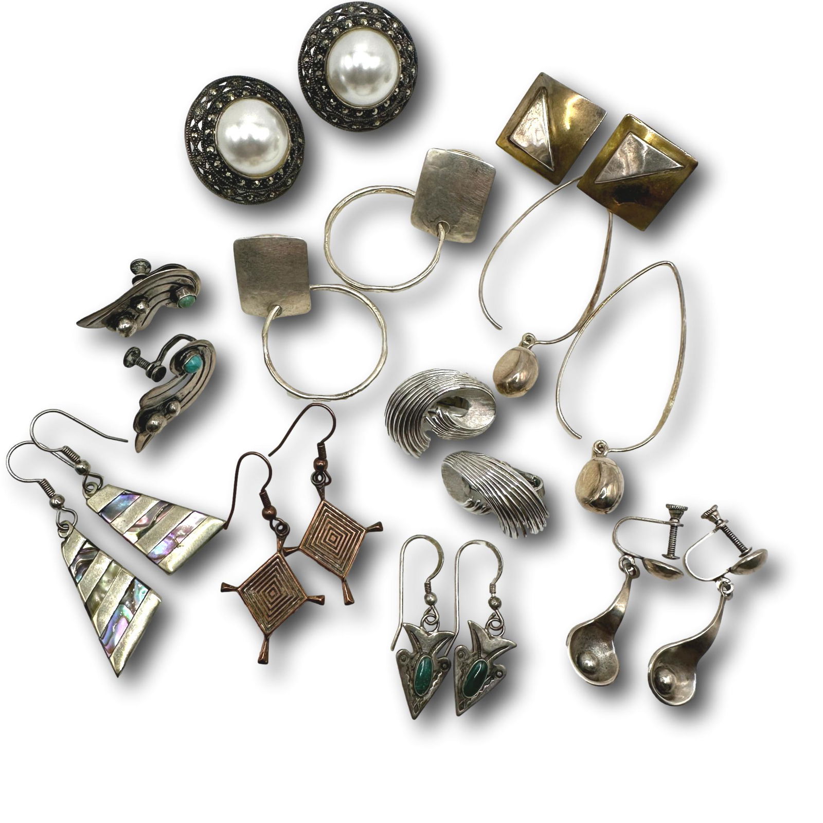 Collection of Sterling, Copper, Alpaca, MBSF, Judith Jack and Others (1 of 11)