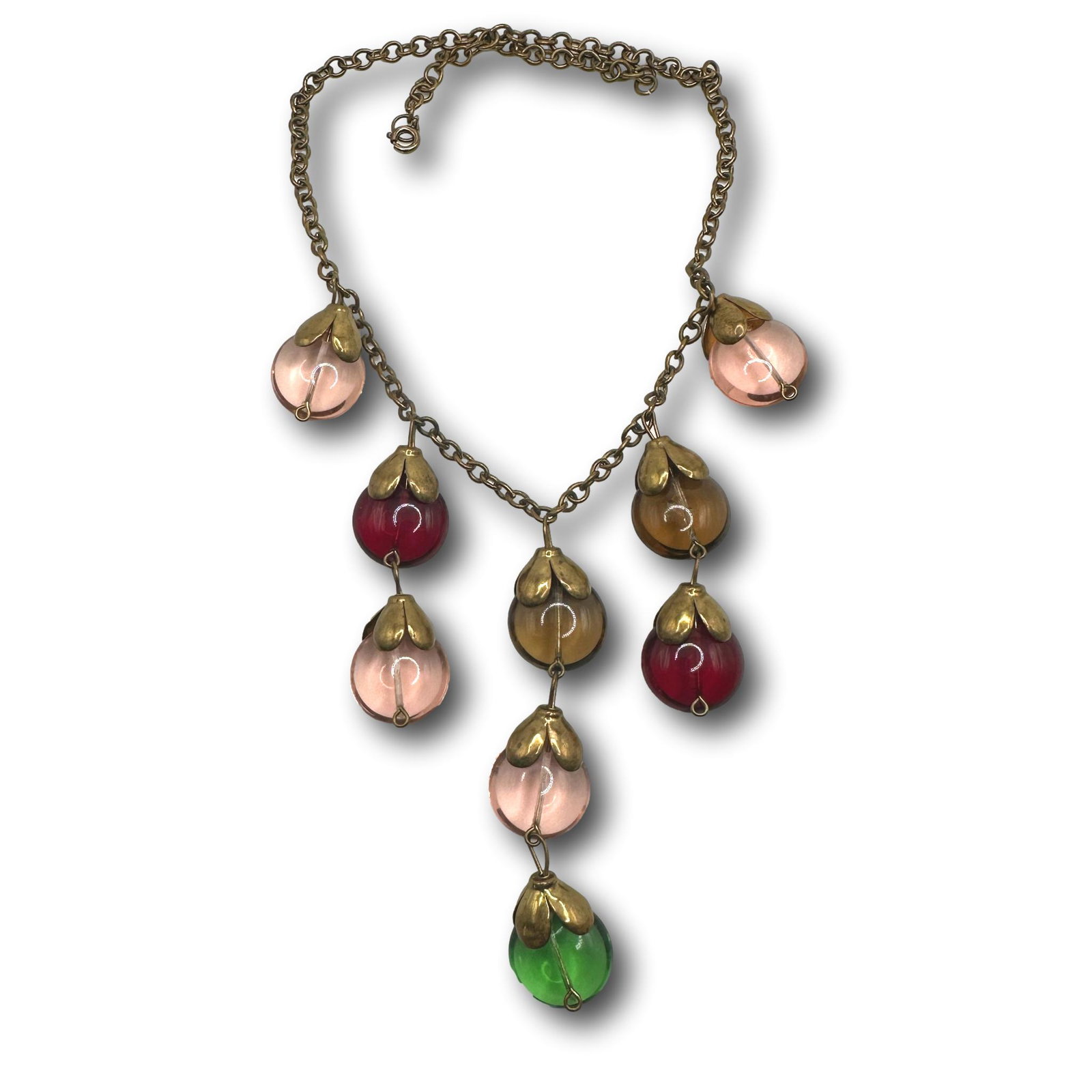 Antique Glass Bead Necklace and More (1 of 7)