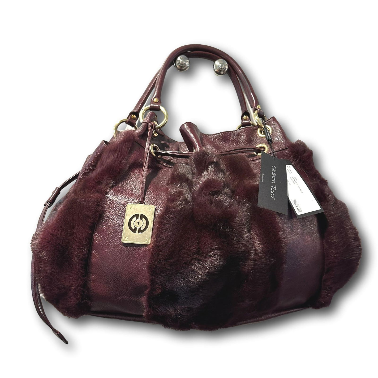 New with Tags Giuliana Teso Burgundy Large Bag (1 of 11)