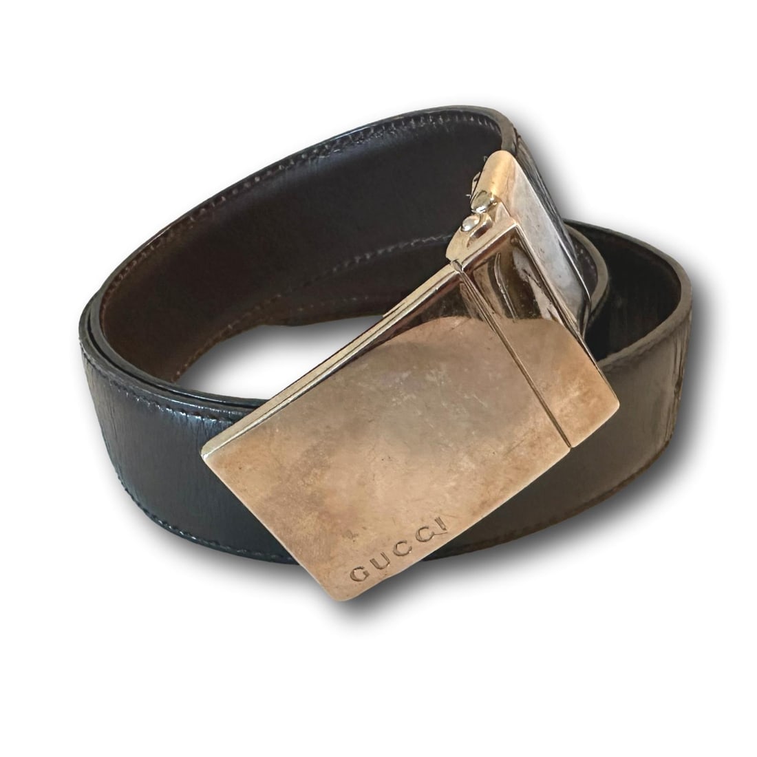 Gucci Leather Belt 35" (1 of 6)