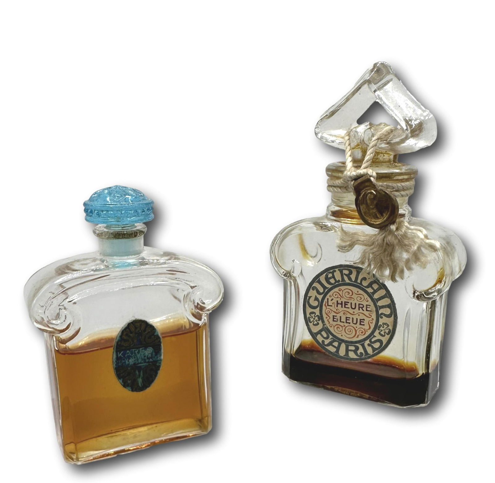 Guerlain L'Heure Bleue and Karess Vintage Perfumes (1 of 9)