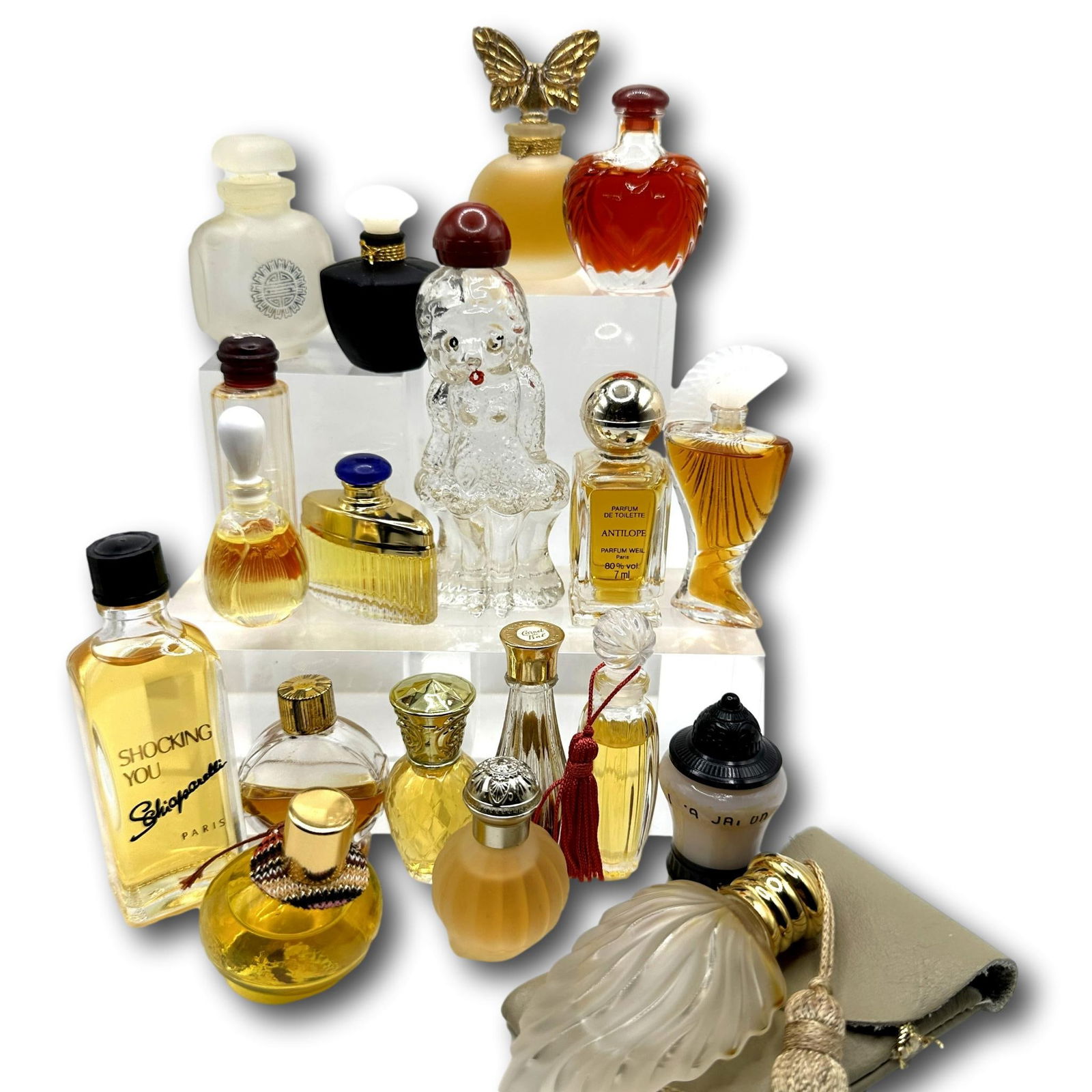 Large Collection Of Rare Vintage Mini Perfumes
