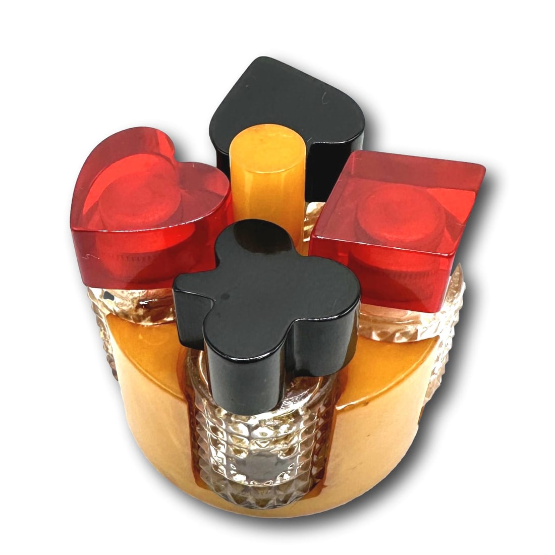 Vintage Bakelite Perfume Playing Card Suit Set (1 of 6)