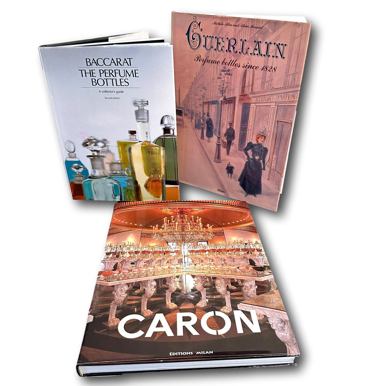Baccarat, Guerlain, and Caron Collector's Books - Caron & Guerlain Signed by Author (1 of 13)