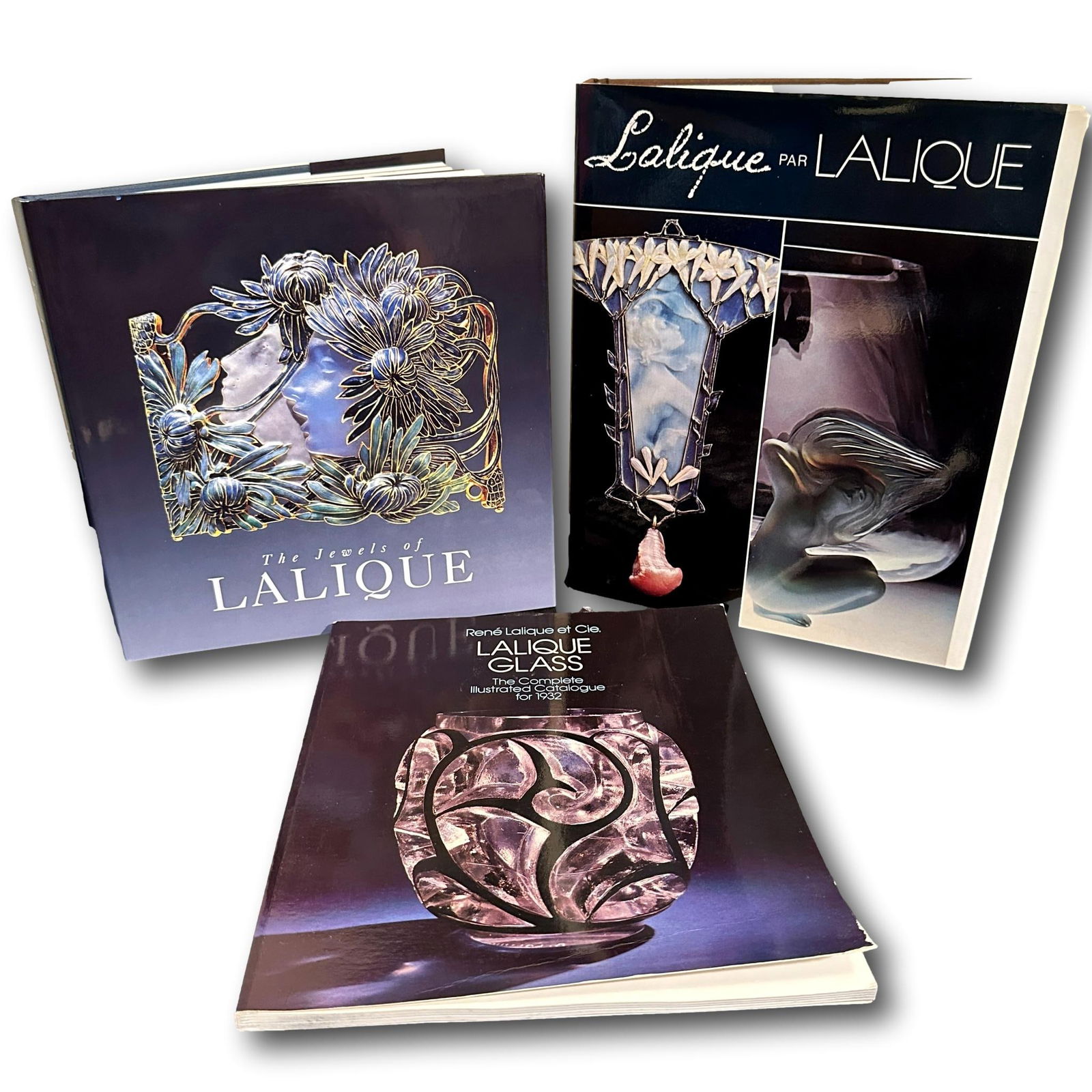 Lot of 3 Lalique Collector Books (1 of 15)
