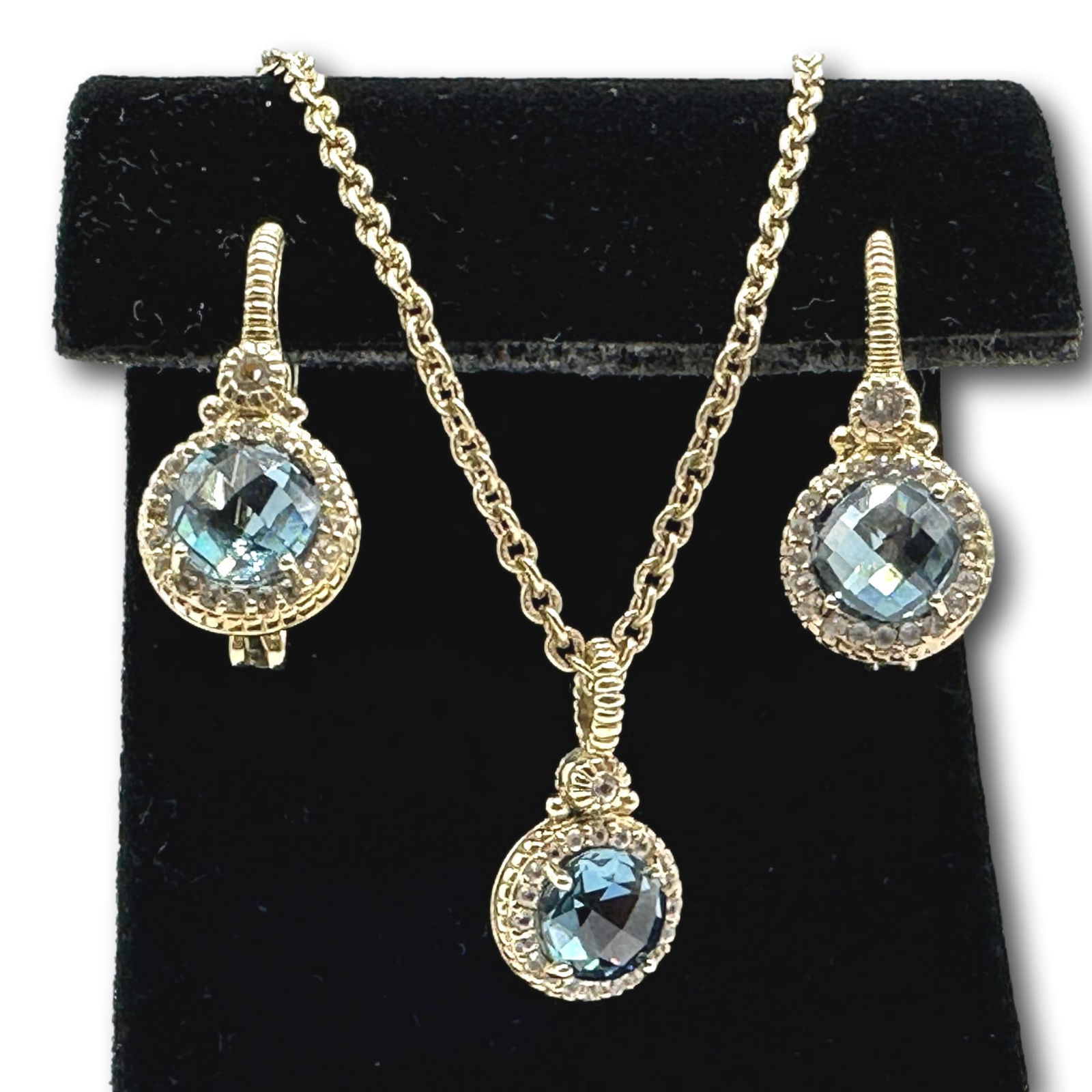 Judith Ripka Earring and Necklace Set (1 of 8)