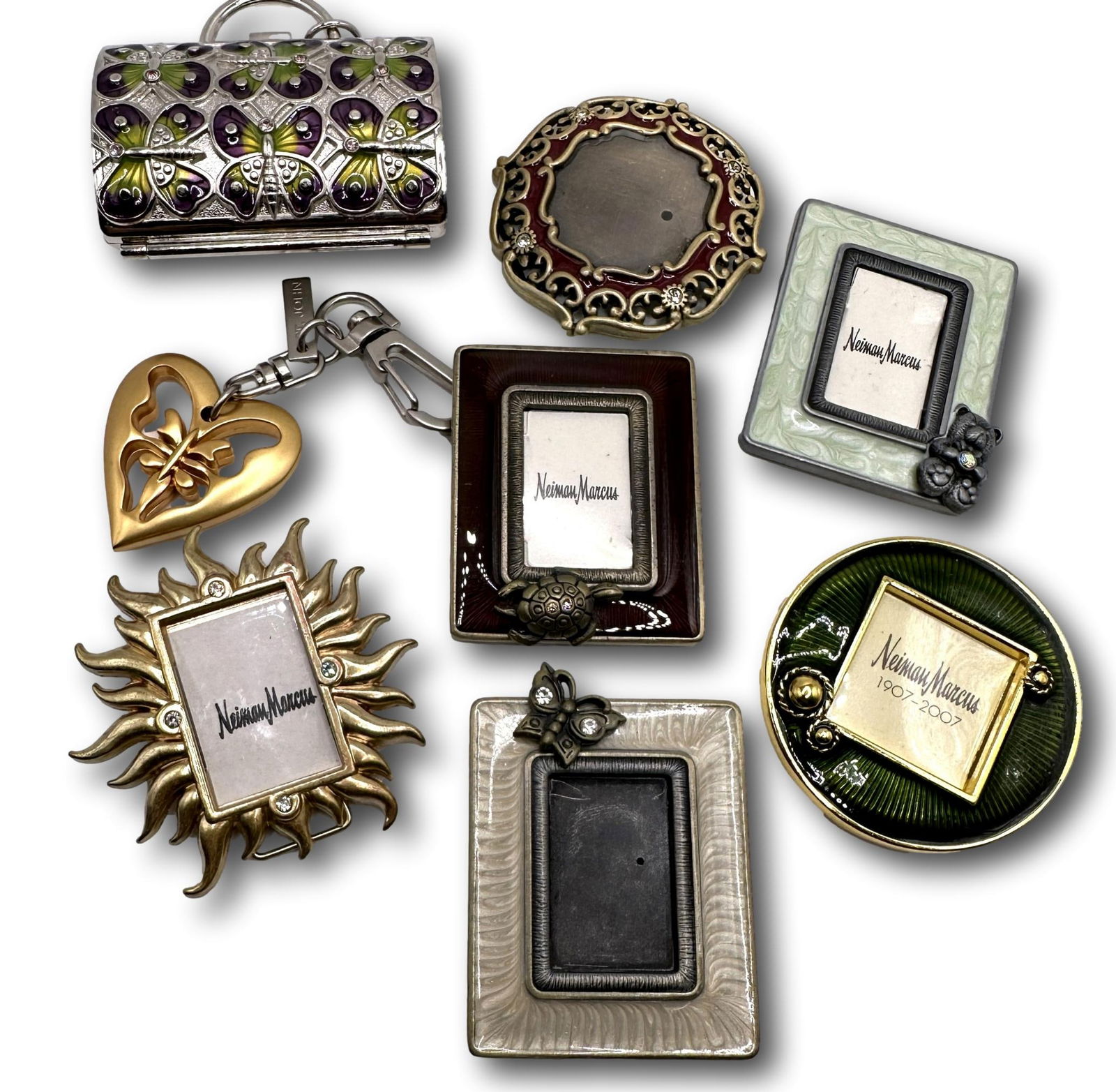 Collection of Jay Strongwater Miniatures with St. John Keychain (1 of 3)