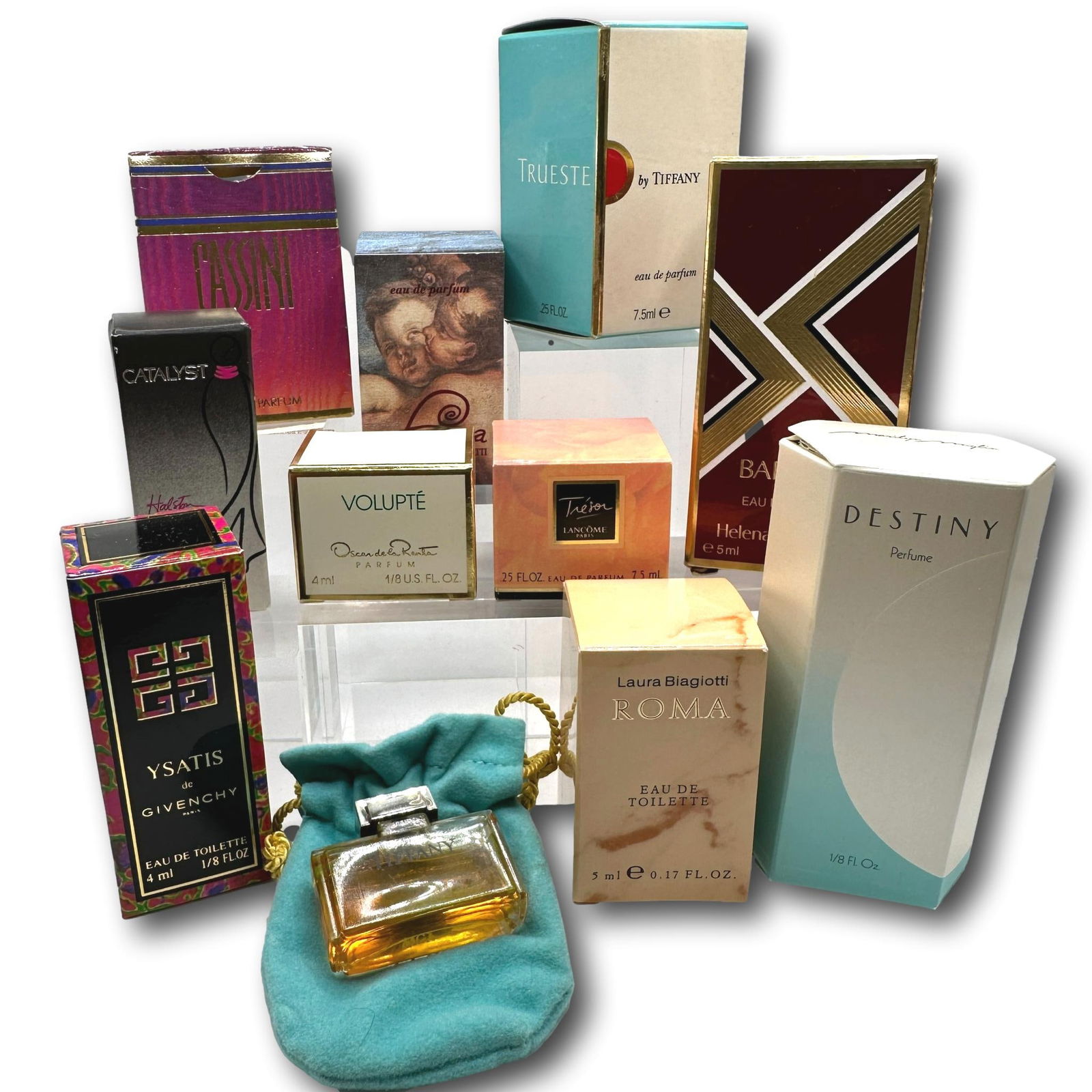 Collection of Mini Perfumes, Eau de Toilette and Eau de Perfume in Original Boxes (1 of 5)