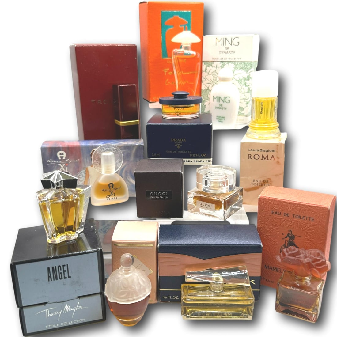 Gucci, Deneuve, and More Perfume Miniatures, EDP, and EDT in Original Boxes (1 of 9)