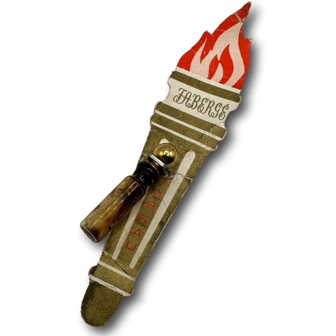 Vintage Faberge Flambeau Perfume Tester (1 of 3)