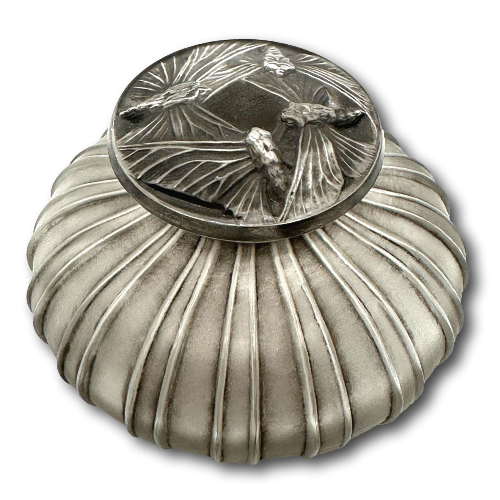 Rene Lalique Cotes Bouchon Papillon Scent Bottle Designed 1911 (1 of 11)