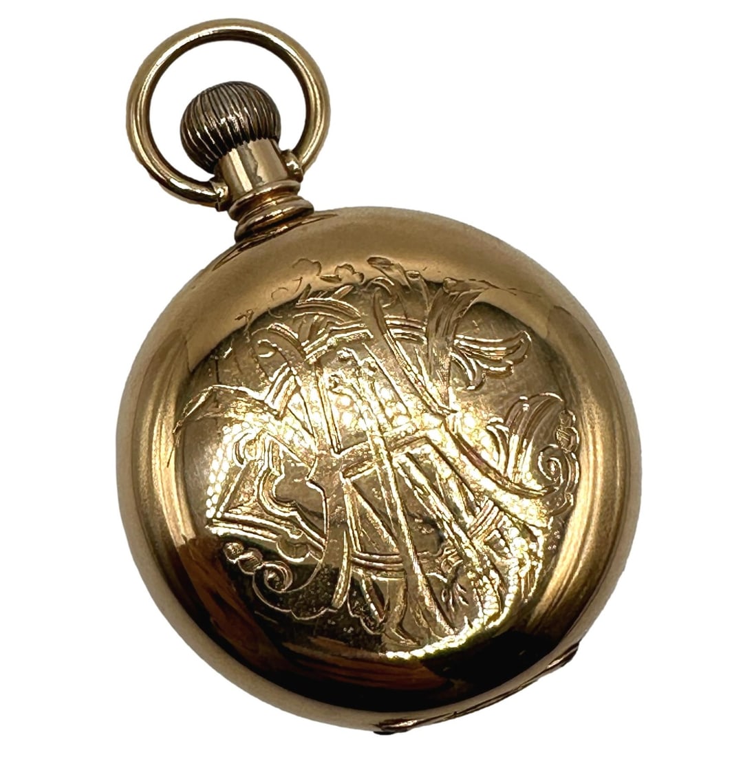 Elgin 14K Yellow Gold Pocket Watch (1 of 14)