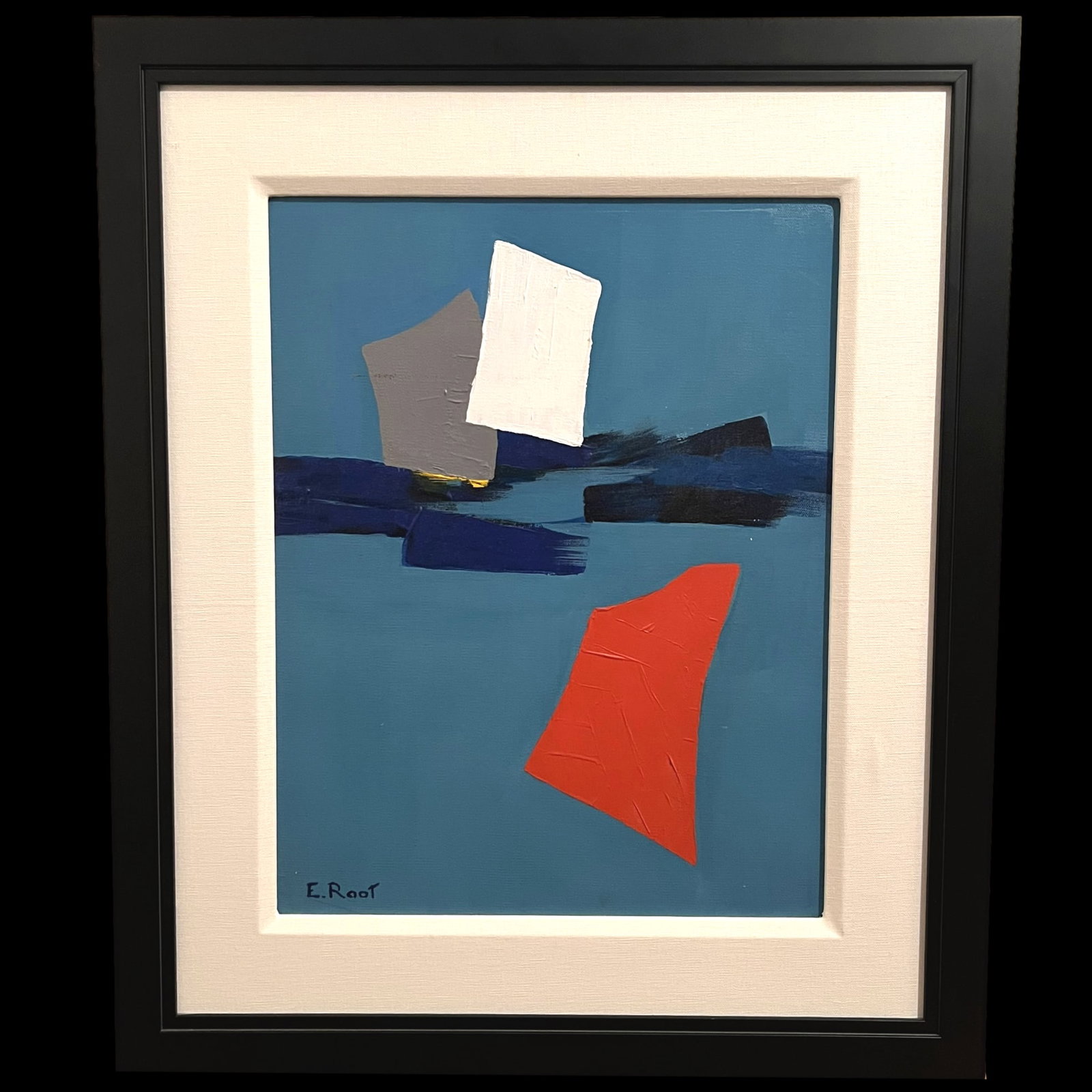 Ednah Root (American 1917-1987) Original Abstract Oil on Canvas (1 of 7)