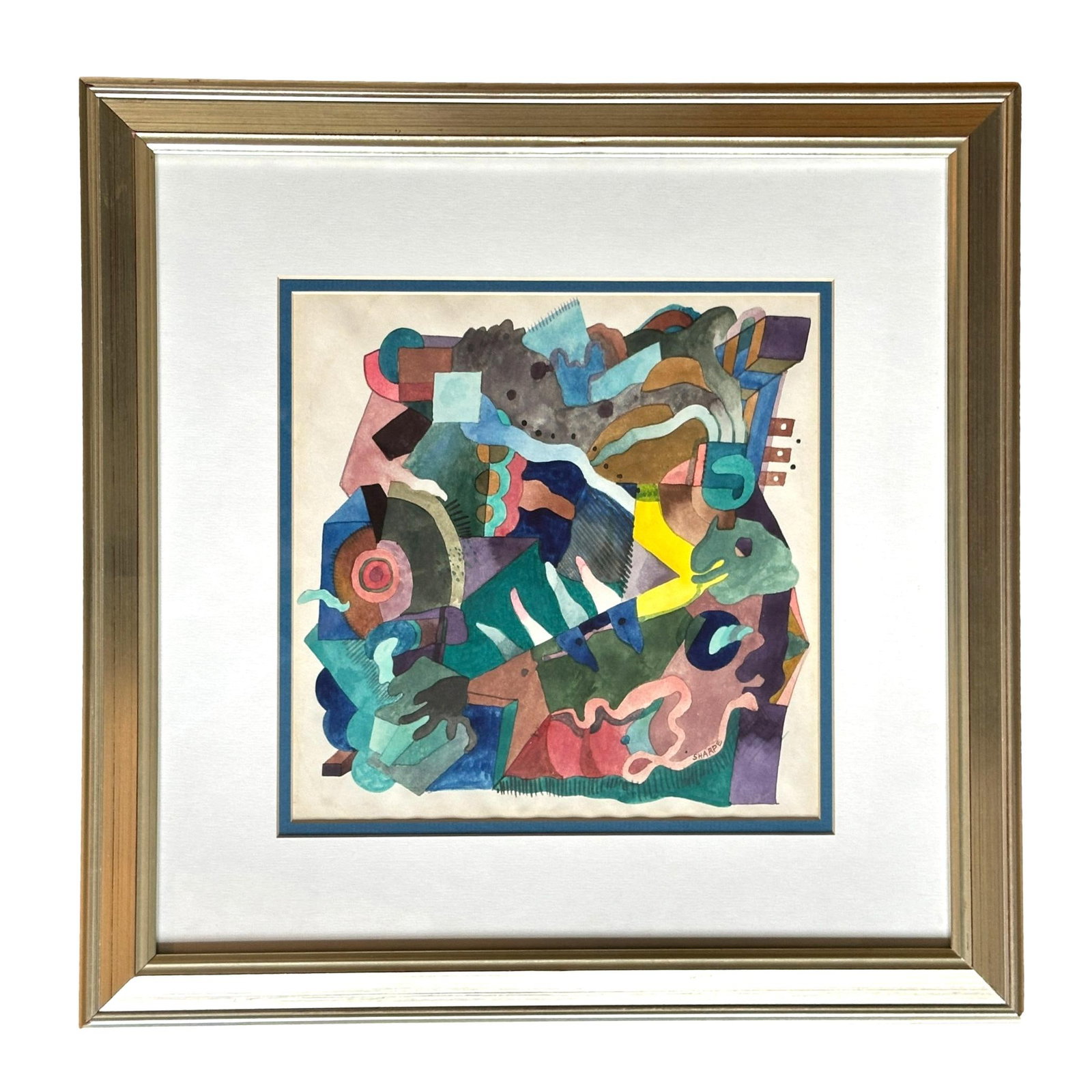 David Sharpe (American, b.1944), Watercolor (1 of 9)