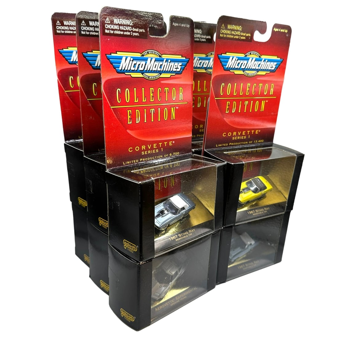Set of 12 Micro Machines Collector Edition Corvettes - New in Box (1 of 8)