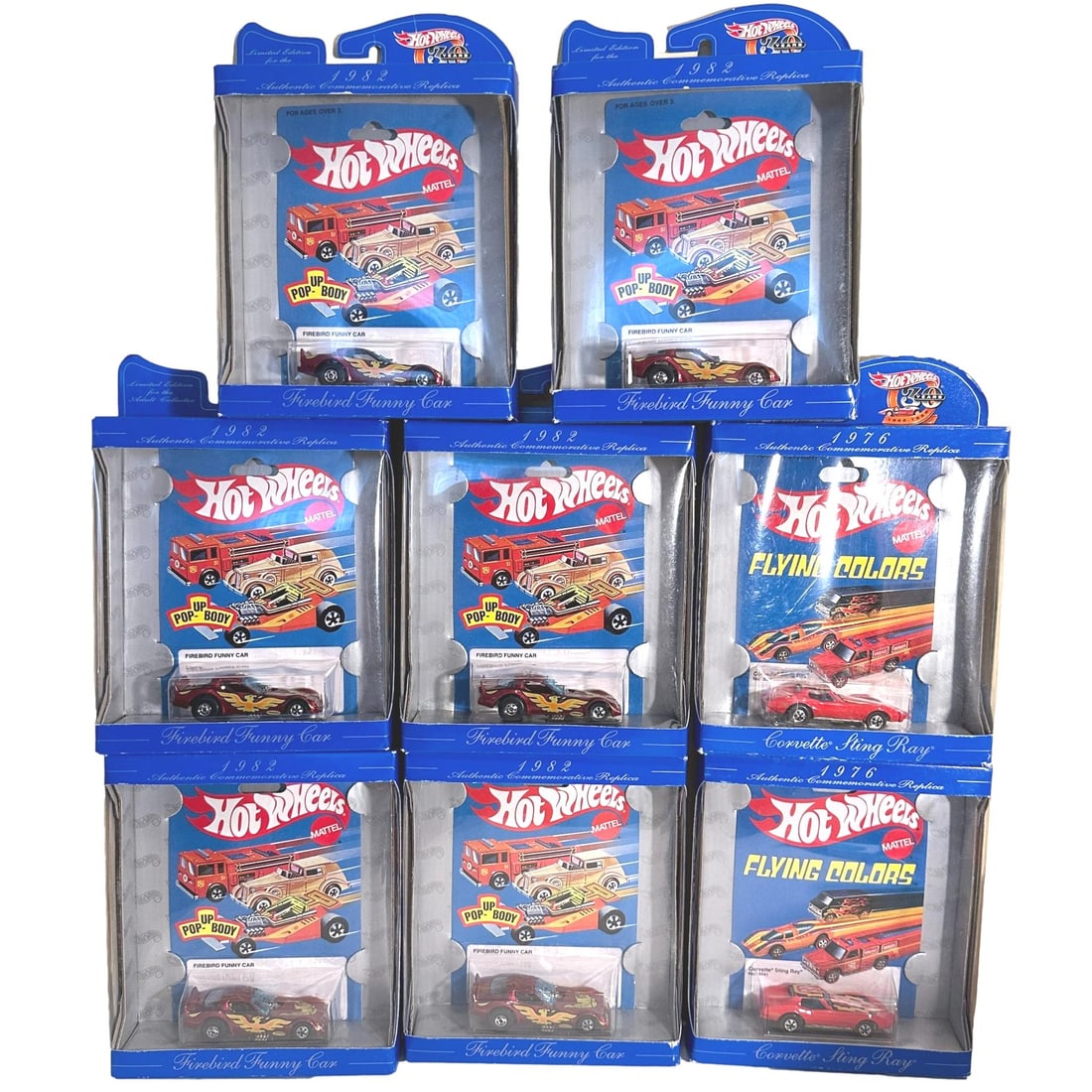 Lot of 8 Hot Wheels Commemorative Replicas (1 of 9)