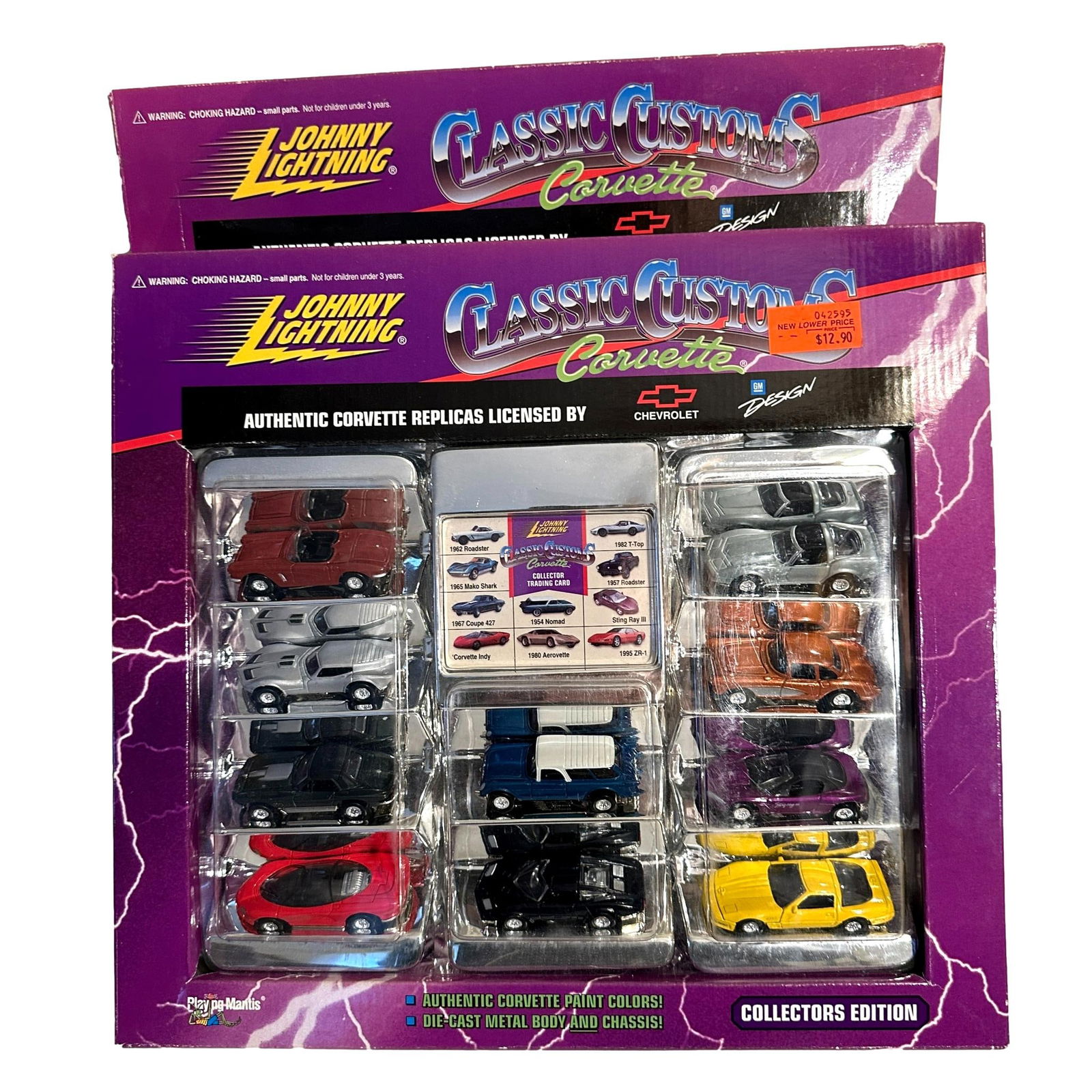 2 Sets of Johnny Lightening Classic Customs Corvettes Collectors Editions (1 of 7)