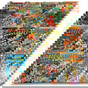 Spider Man, Green Lantern, Super Boy, Karate Kid Vintage Comics: Please note lots may show signs of wear commensurate with age and use, and the lack of a statement regarding condition does not imply the lot is in perfect condition or completely free from defects