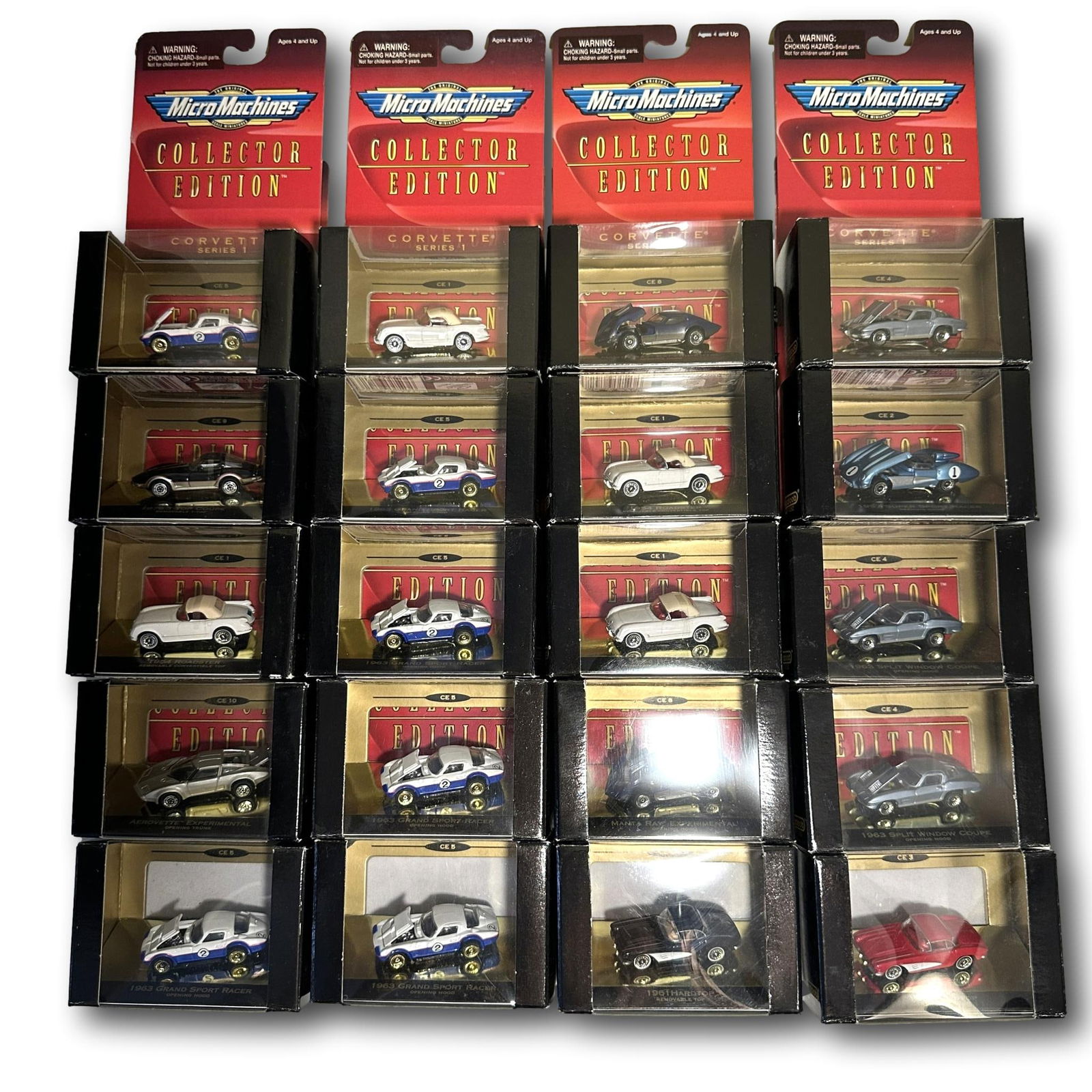 Lot of 20 Micromachines Collector's Edition Cars New in Box (1 of 7)