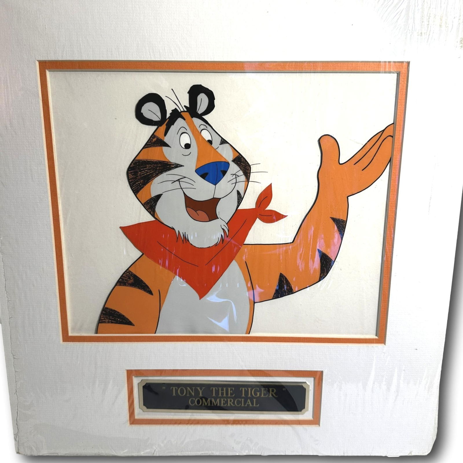 Original Tony the Tiger Frosted Flakes Commercial Animation Cel with COA (1 of 7)