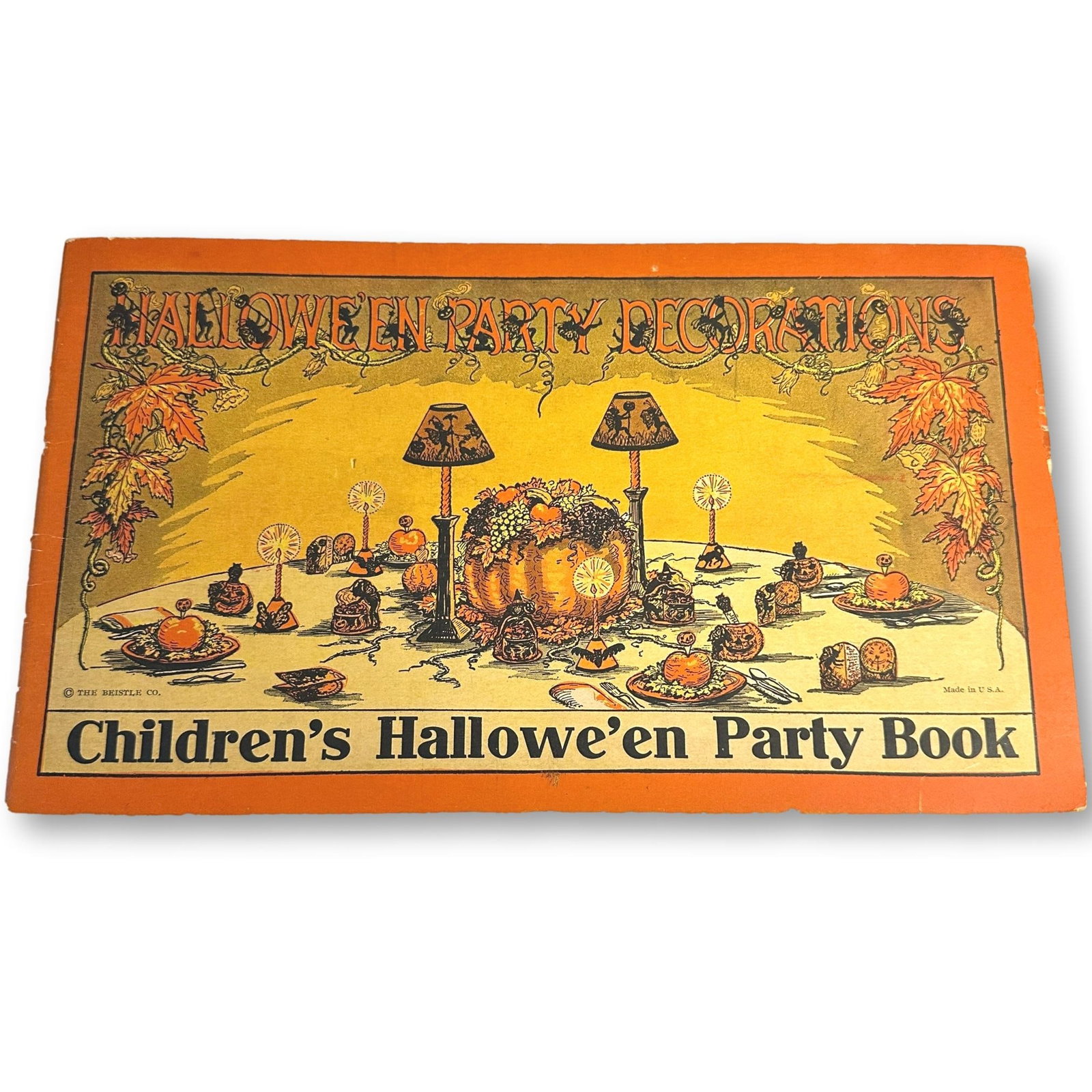 Rare Children's Halloween Book and Ephemera (1 of 15)