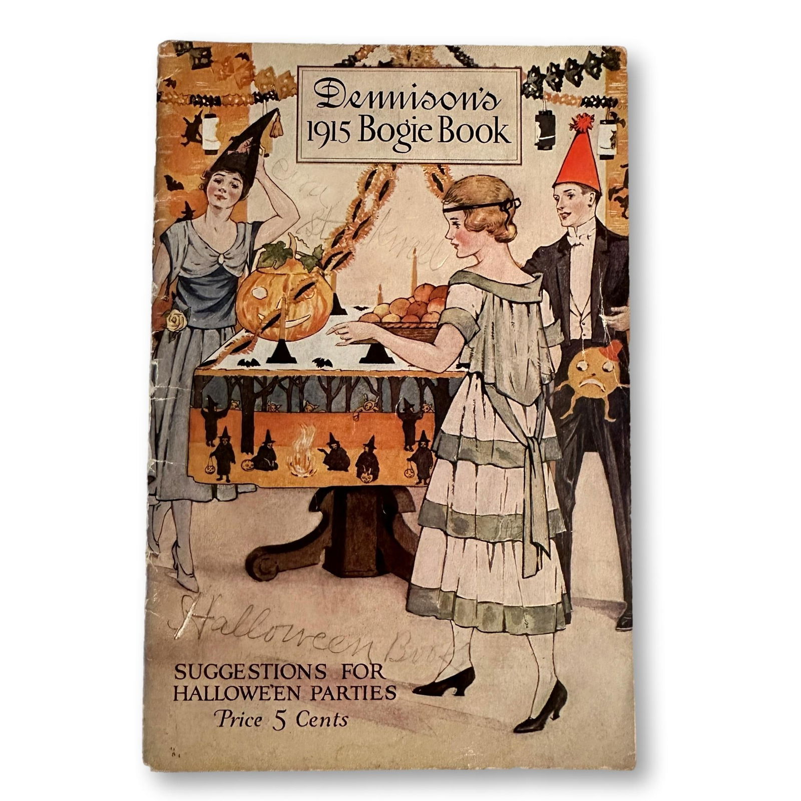 1915 Dennison's Bogie Book Halloween Party Book (1 of 5)