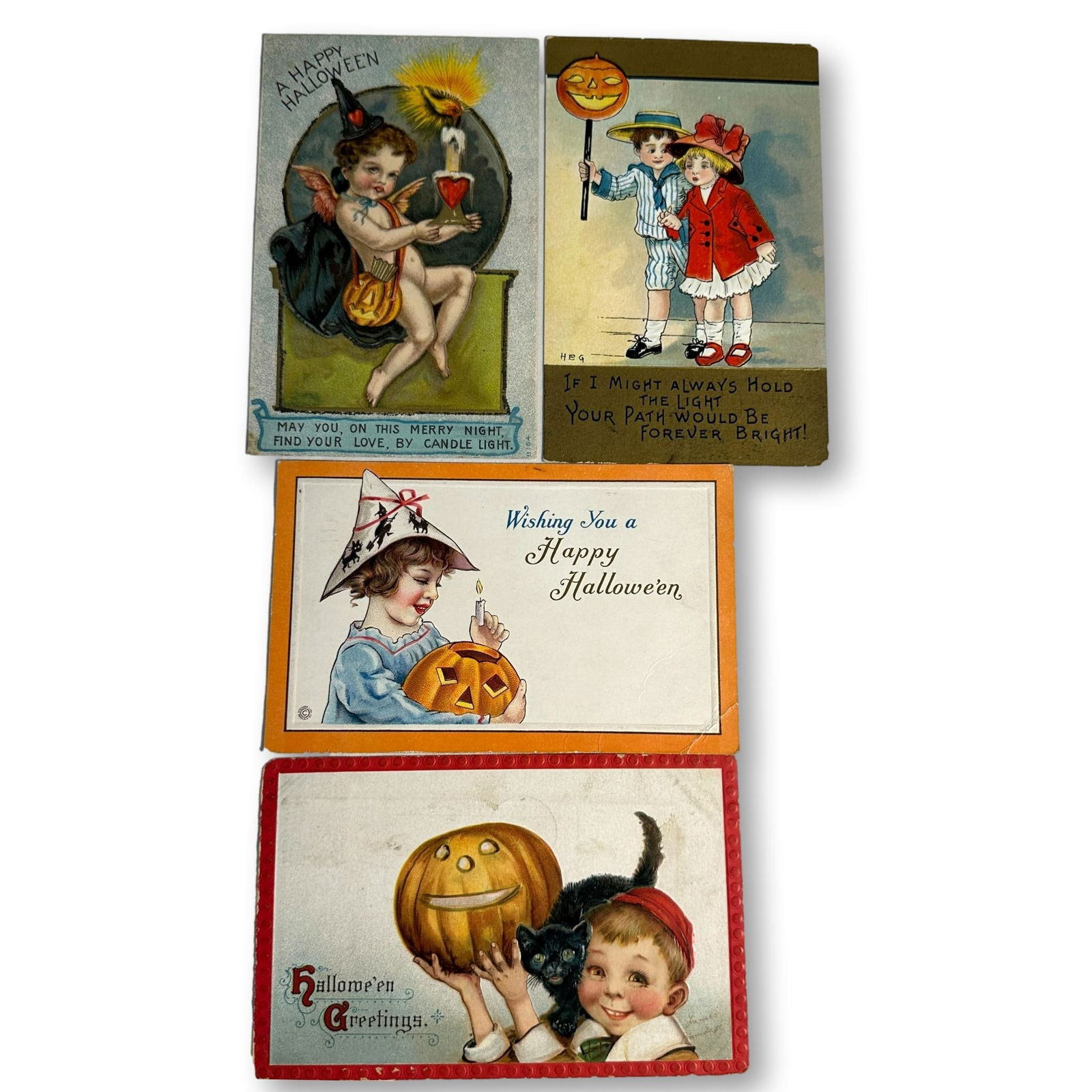 Frances Brundage & Others Antique Halloween Postcards (1 of 9)