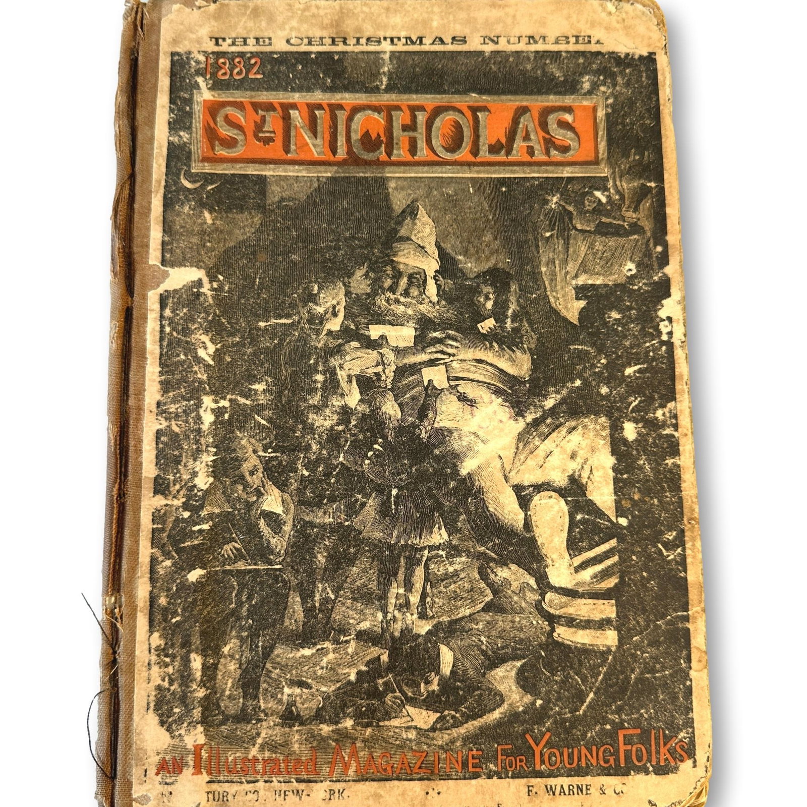 1882 St. Nicholas Magazine: All lots in this auction come from a lifetime of collecting Halloween and Christmas memorabilia. Our collector has amassed some of the rarest and hard to find items spanning over 150 years of holiday 