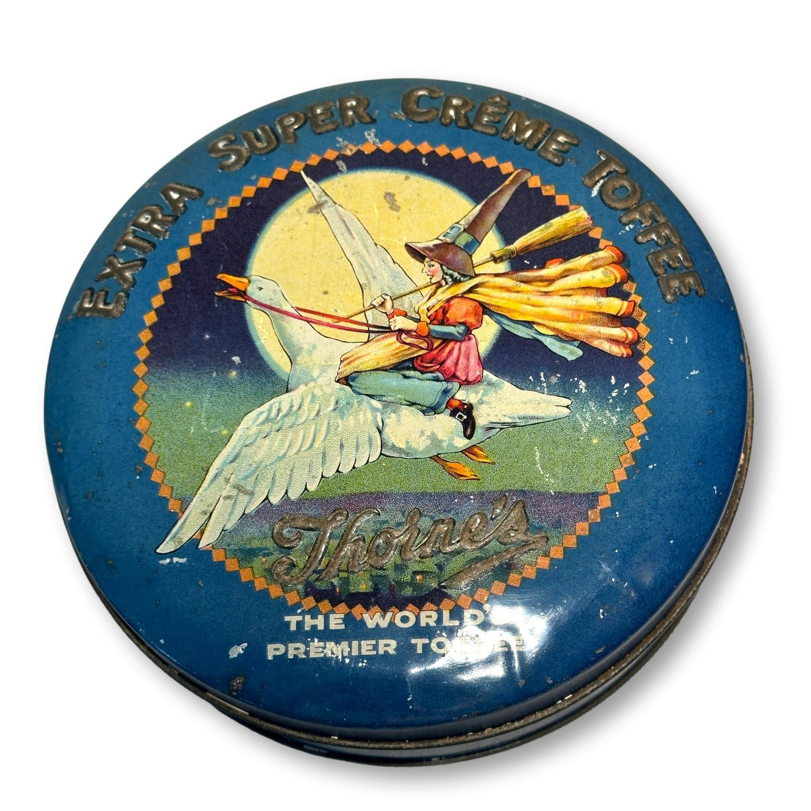 1880 Thorne's Toffee Tin - Identical Item in Museum of Witchcraft and Magic UK (1 of 4)